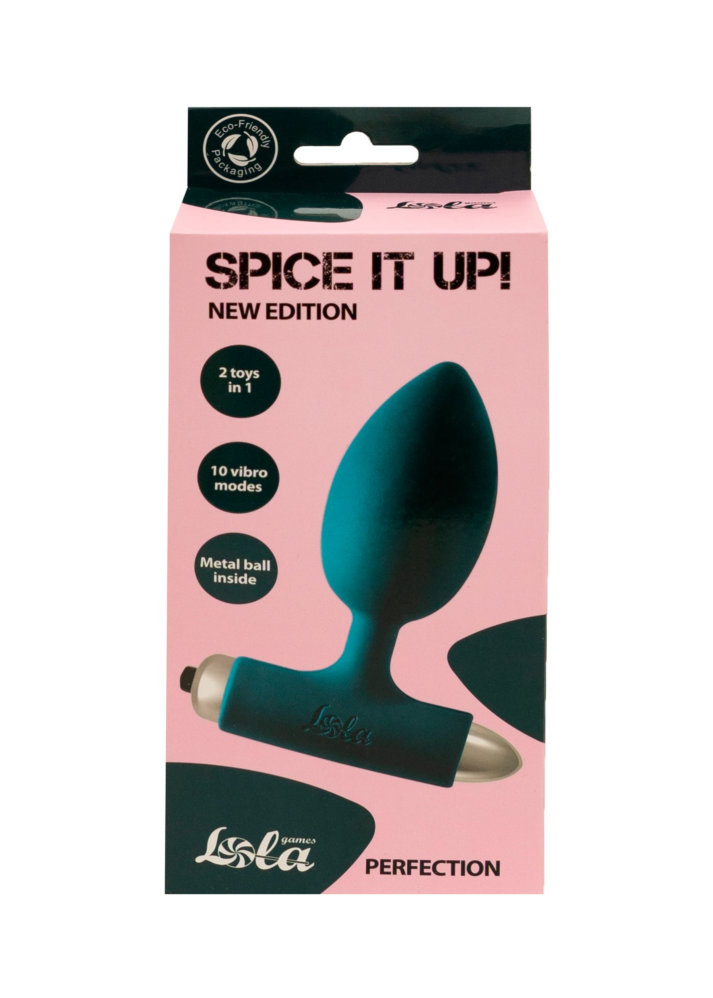 анальная пробка с вибрацией spice it up new edition perfection dark green 8014-02lola в Севастополе