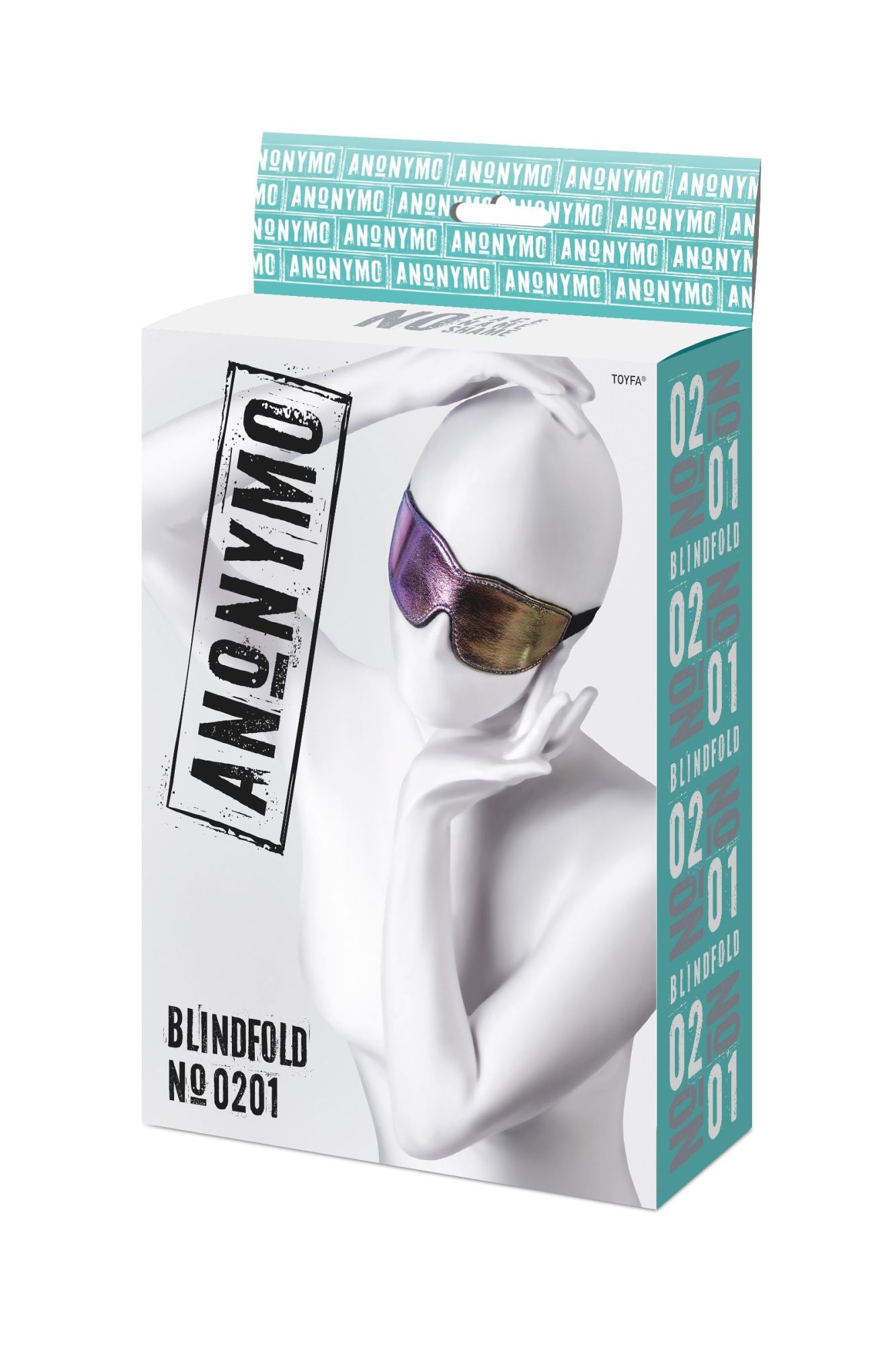 маска anonymo #0201, pvc, принт, 27,5 см в Севастополе