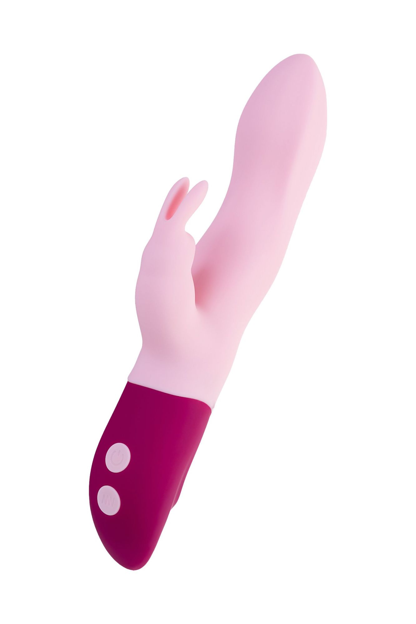 нереалистичный вибратор love to love hello rabbit, силикон, розовый, 24,5 см. в Севастополе