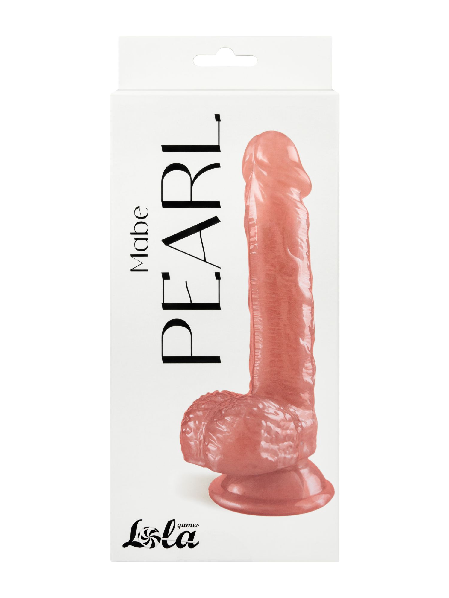 перламутровый дилдо mabe pearl розовый 9901-02lola в Севастополе