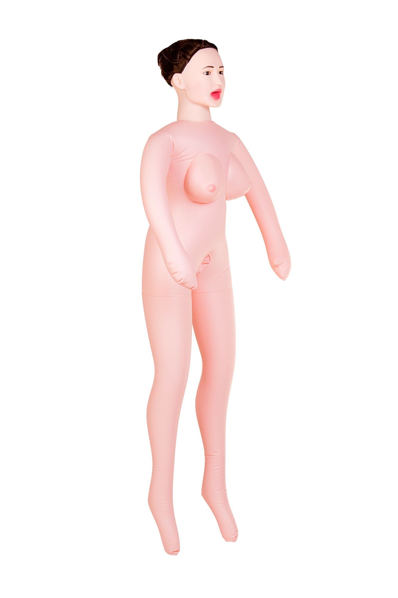 кукла надувная dolls-x by toyfa gabriella с реалистичной головой, брюнетка, с тремя отверстиями в Севастополе