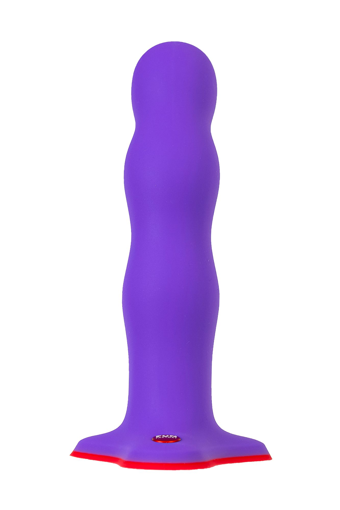 фаллоимитатор fun factory stubs bouncer, силикон, фиолетовый, 18,5 см в Севастополе