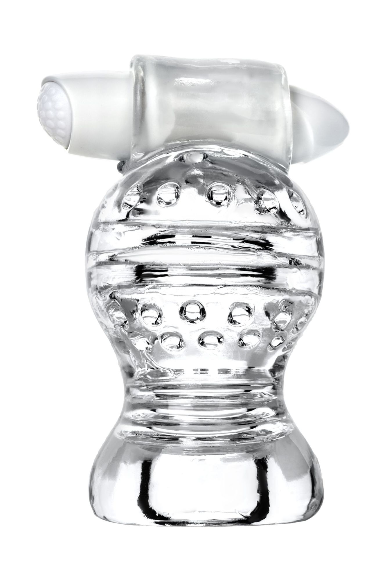 мастурбатор нереалистичный lingam by toyfa  shakti, tpe, прозрачный, 9 см в Севастополе