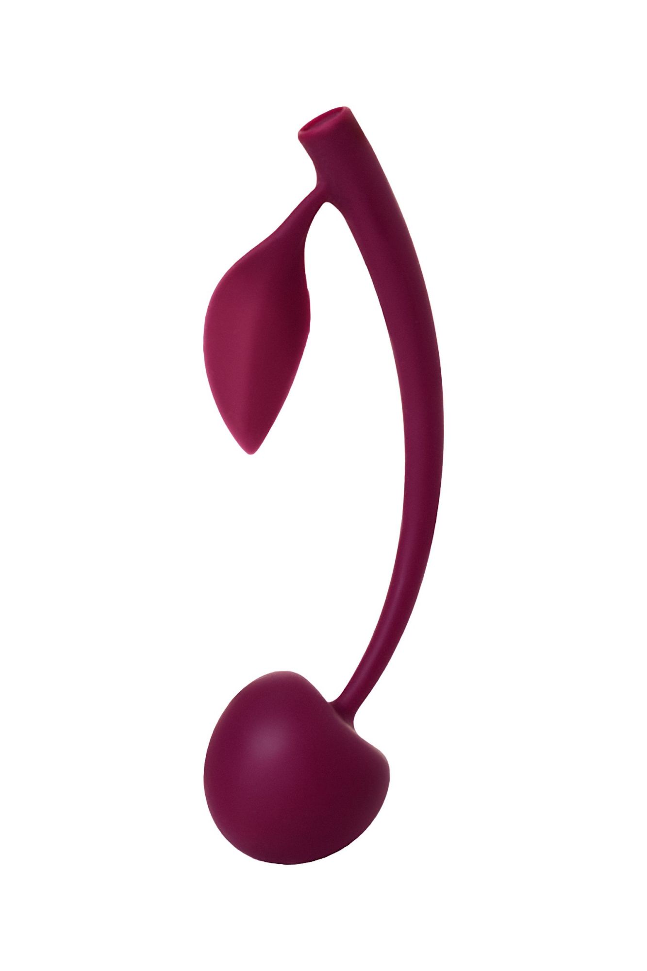 вагинальный шарик jos wild cherry, силикон, бордовый, 13 см в Севастополе