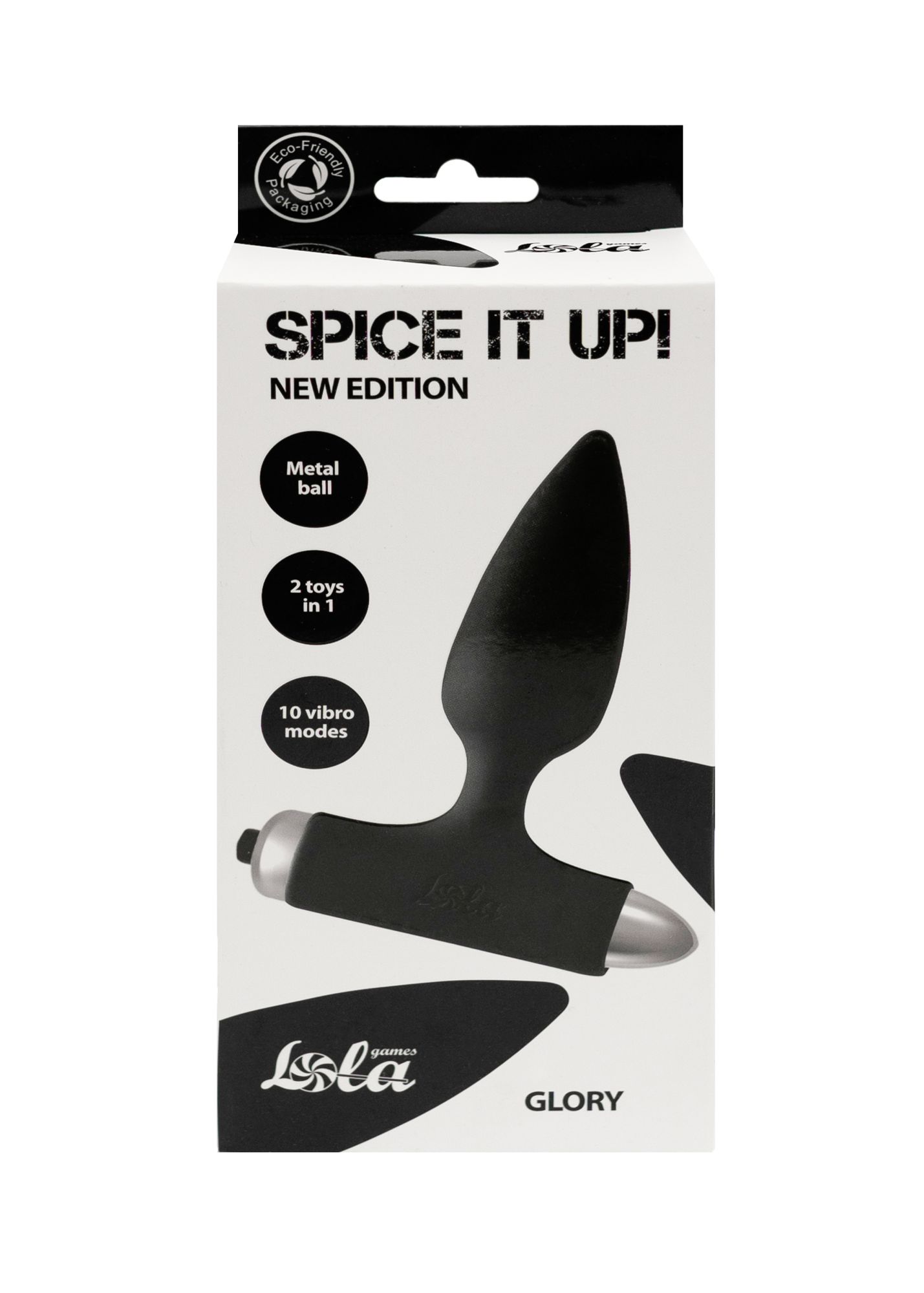 анальная пробка с вибрацией spice it up new edition glory black 8015-01lola в Севастополе