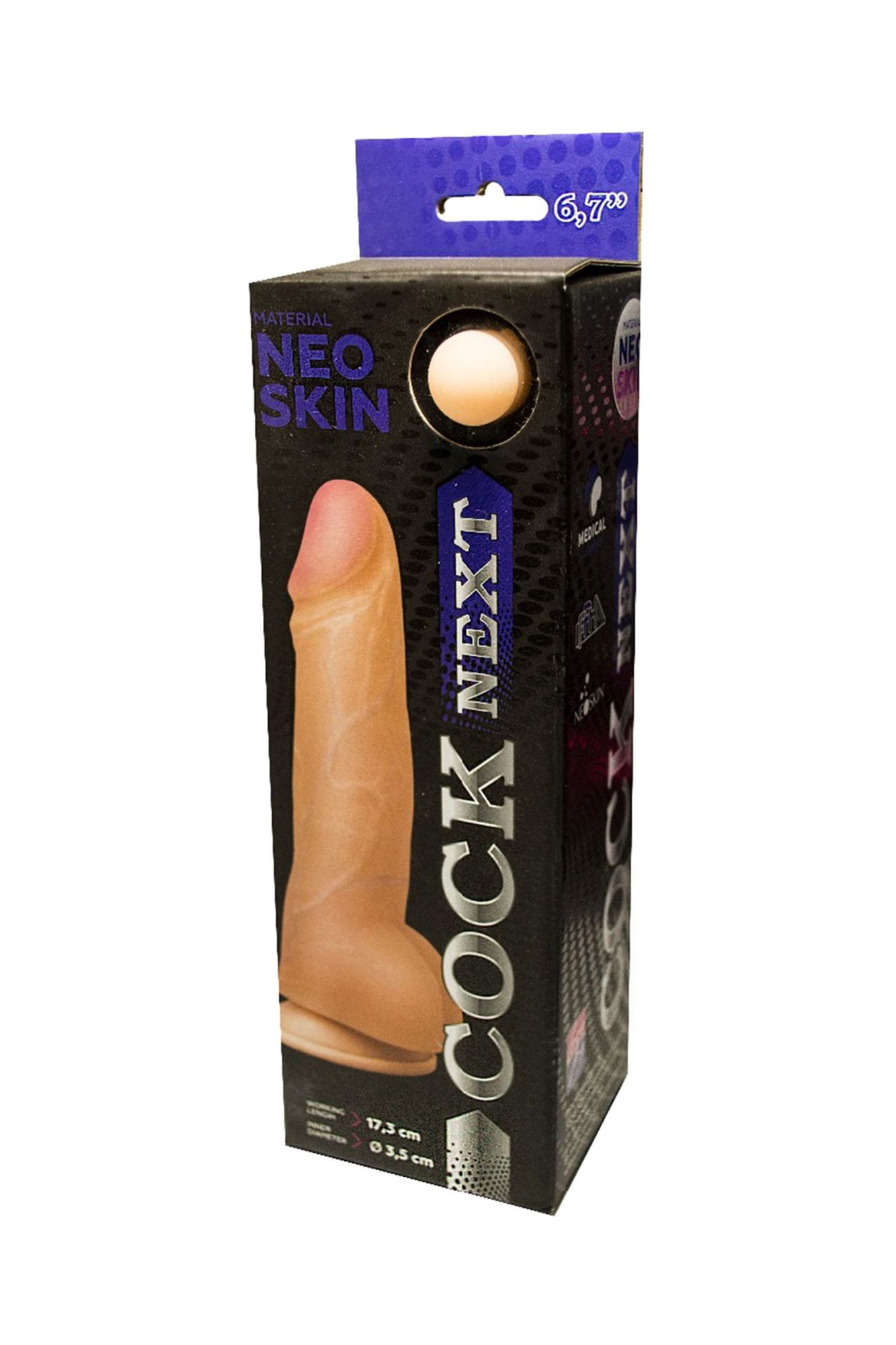 фаллоимитатор cock next lovetoy, tpr, телесный, 20,5 см в Севастополе