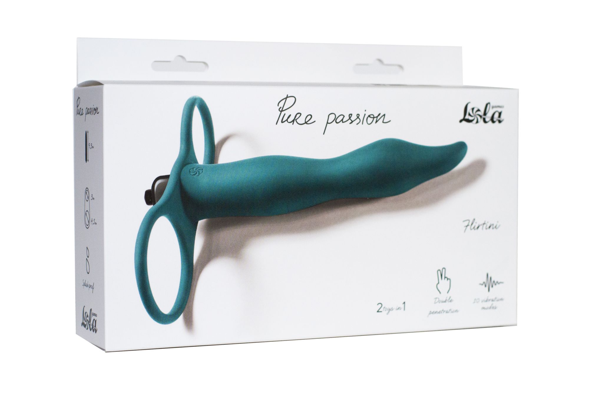 вибронасадка для двойного проникновения pure passion flirtini green 1204-03lola в Севастополе