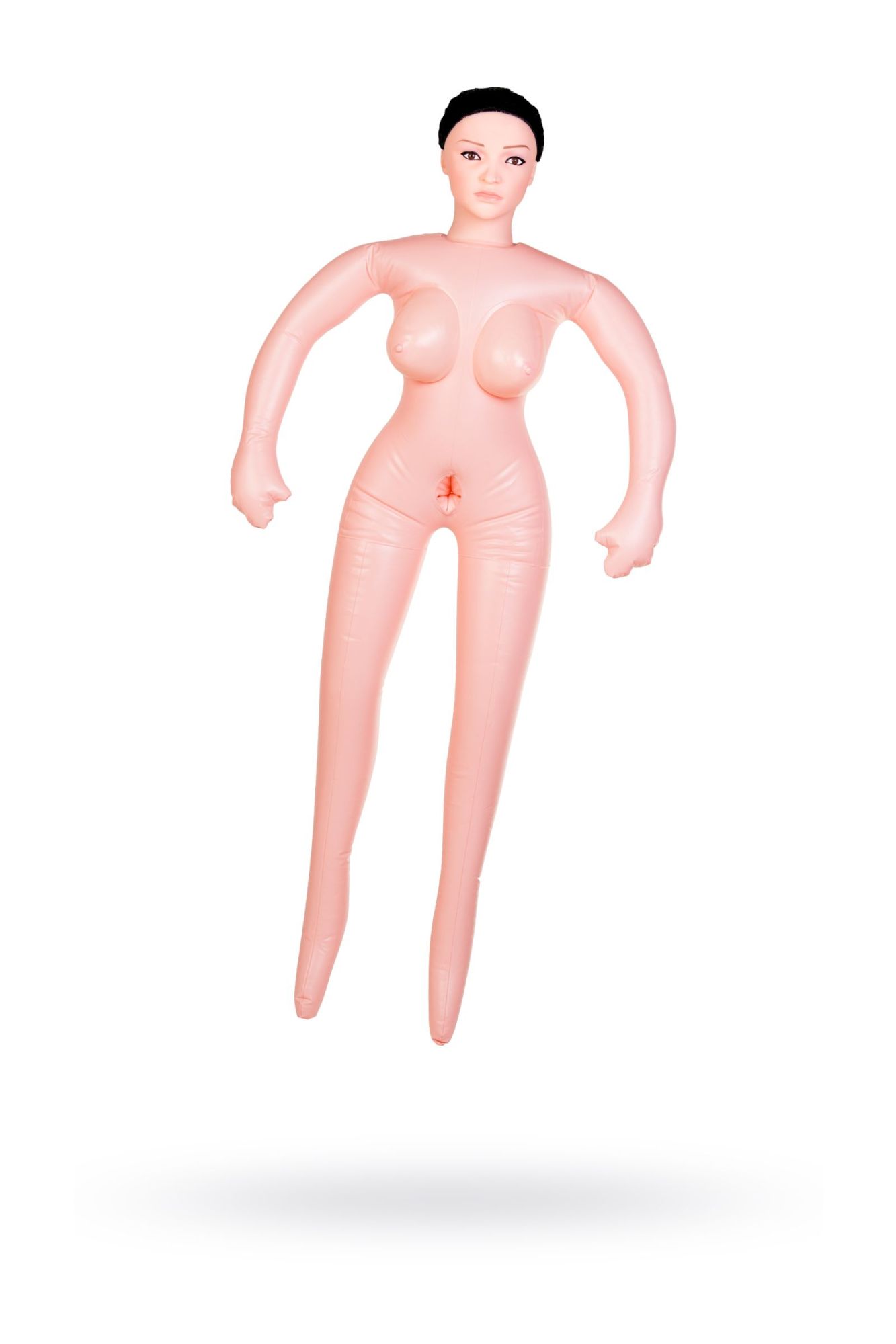 кукла надувная dolls-x by toyfa nurse emilia, реалистичная голова,брюнетка, с двумя отверстиями в Севастополе