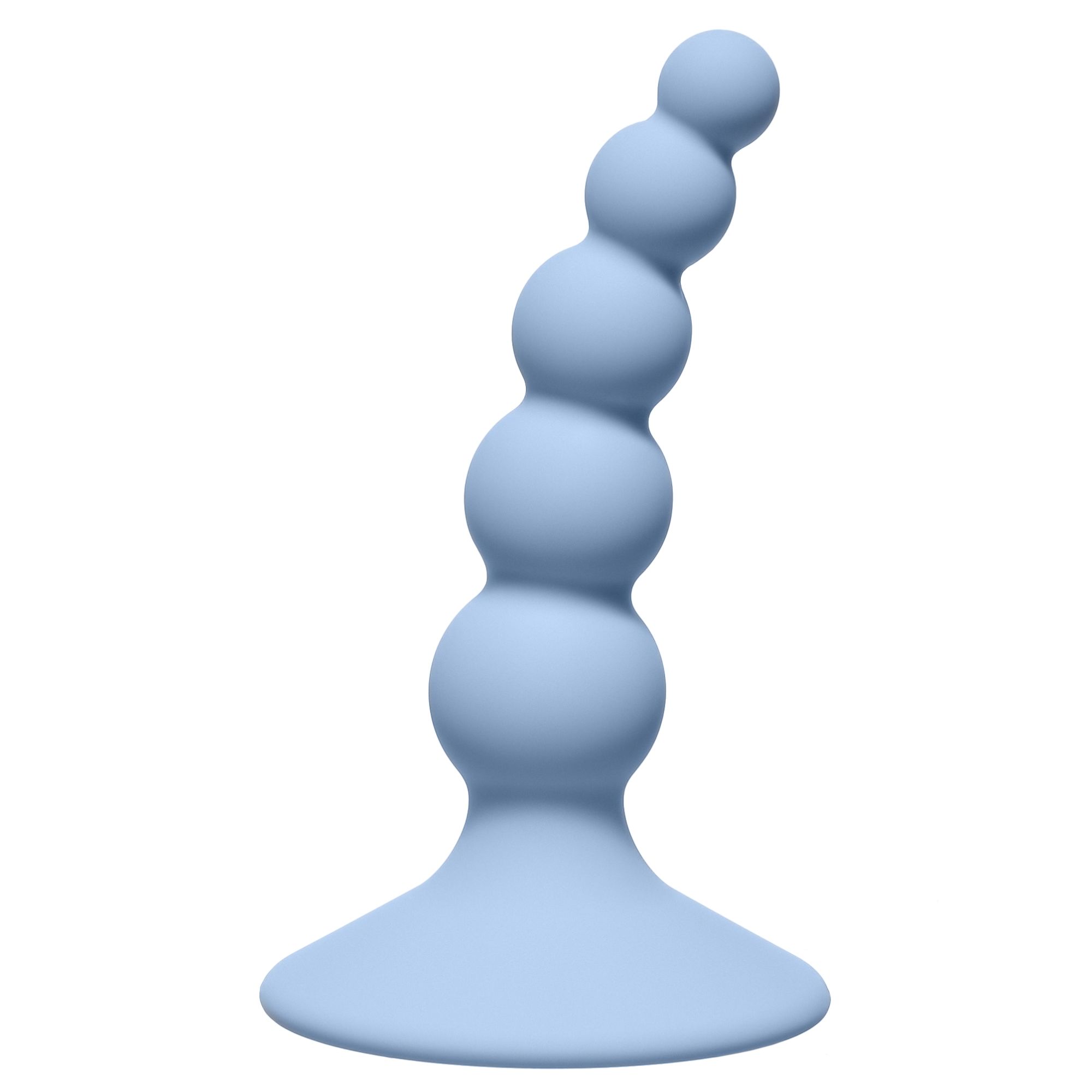 анальная пробка ribbed plug blue 4108-02lola в Севастополе
