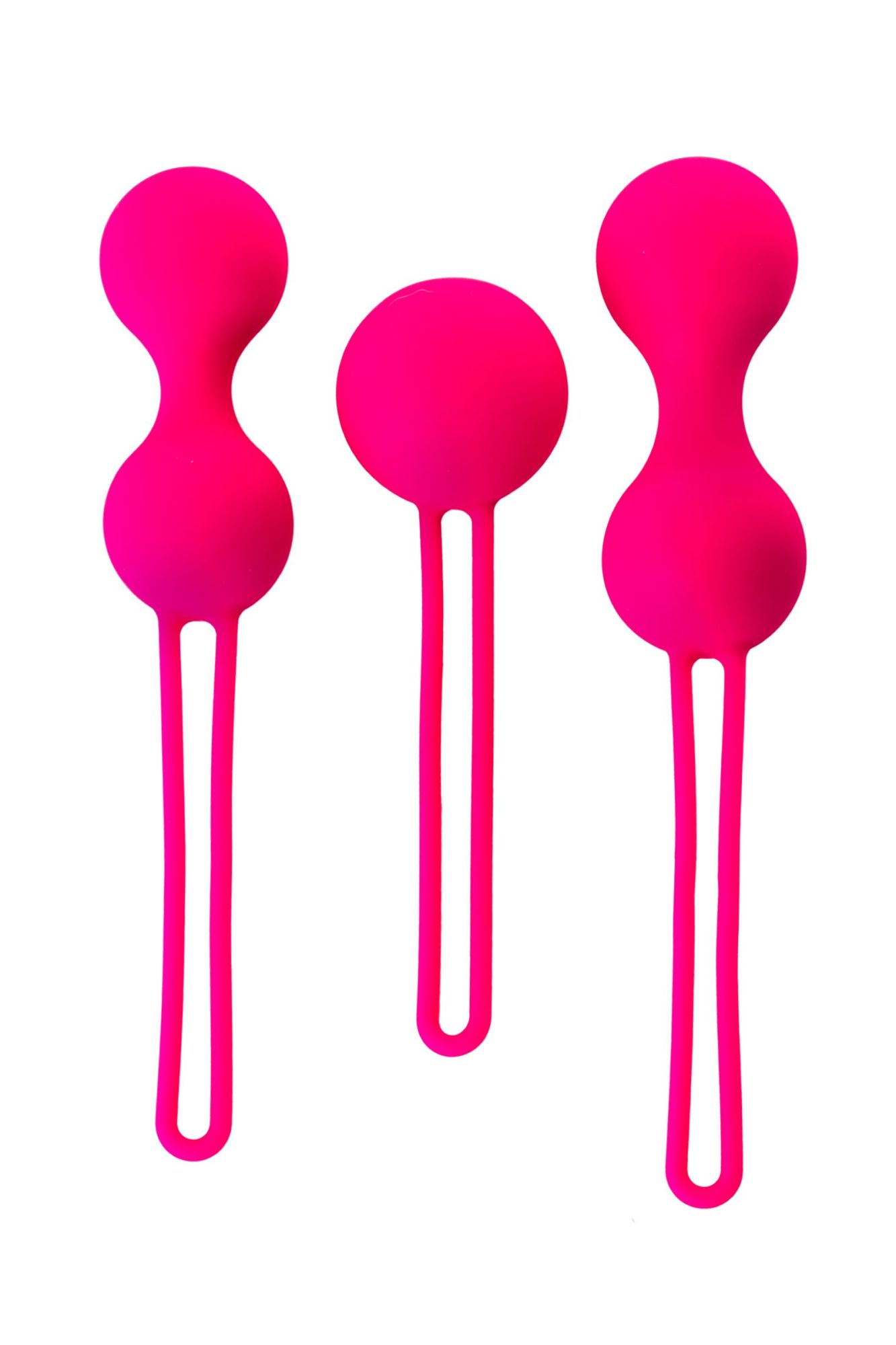 вагинальные шарики a-toys by toyfa redvil, силикон, розовые, 16,5 см в Севастополе