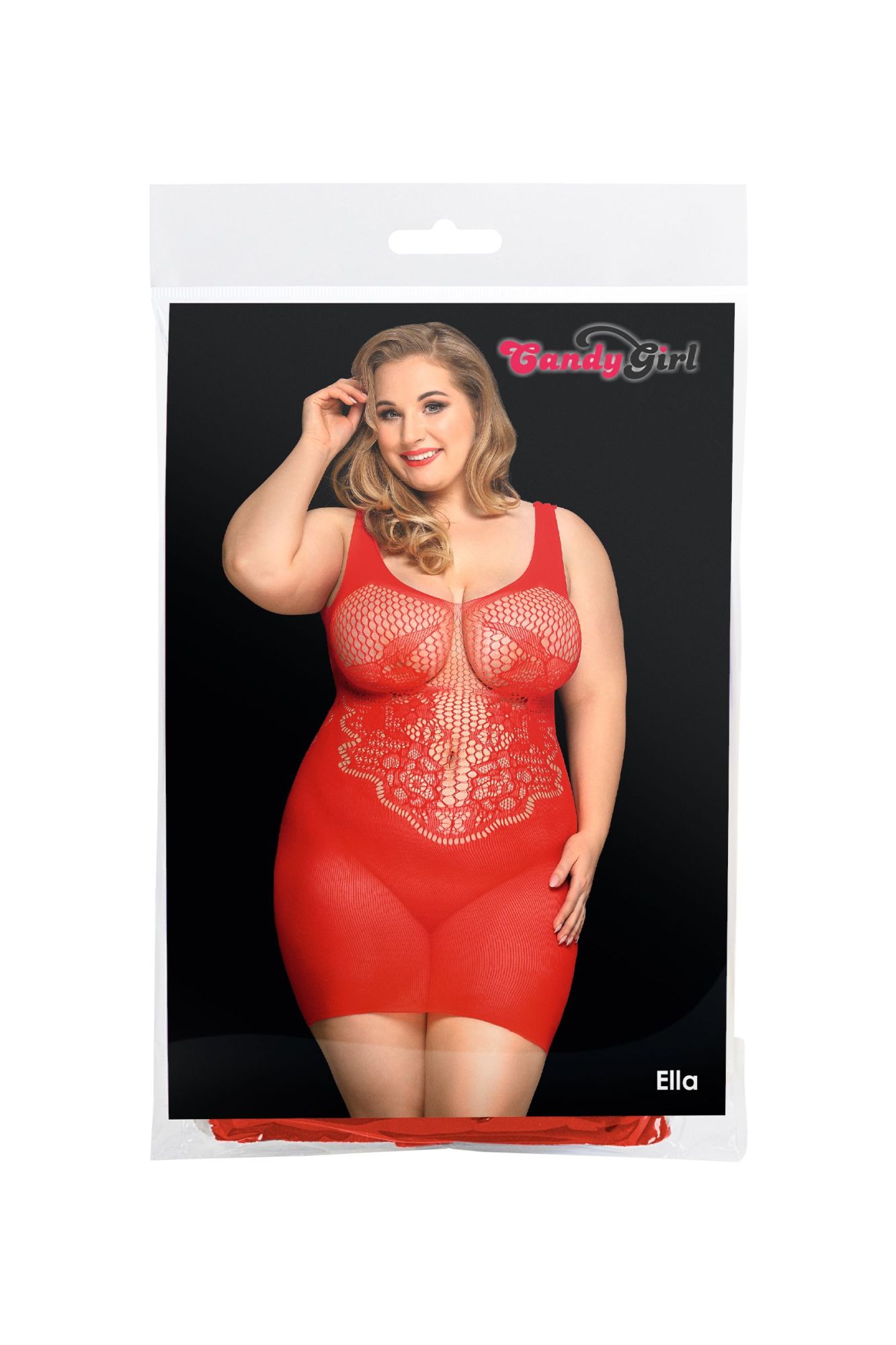 Эротическое платье candy girl ella красное, 2xl в Севастополе