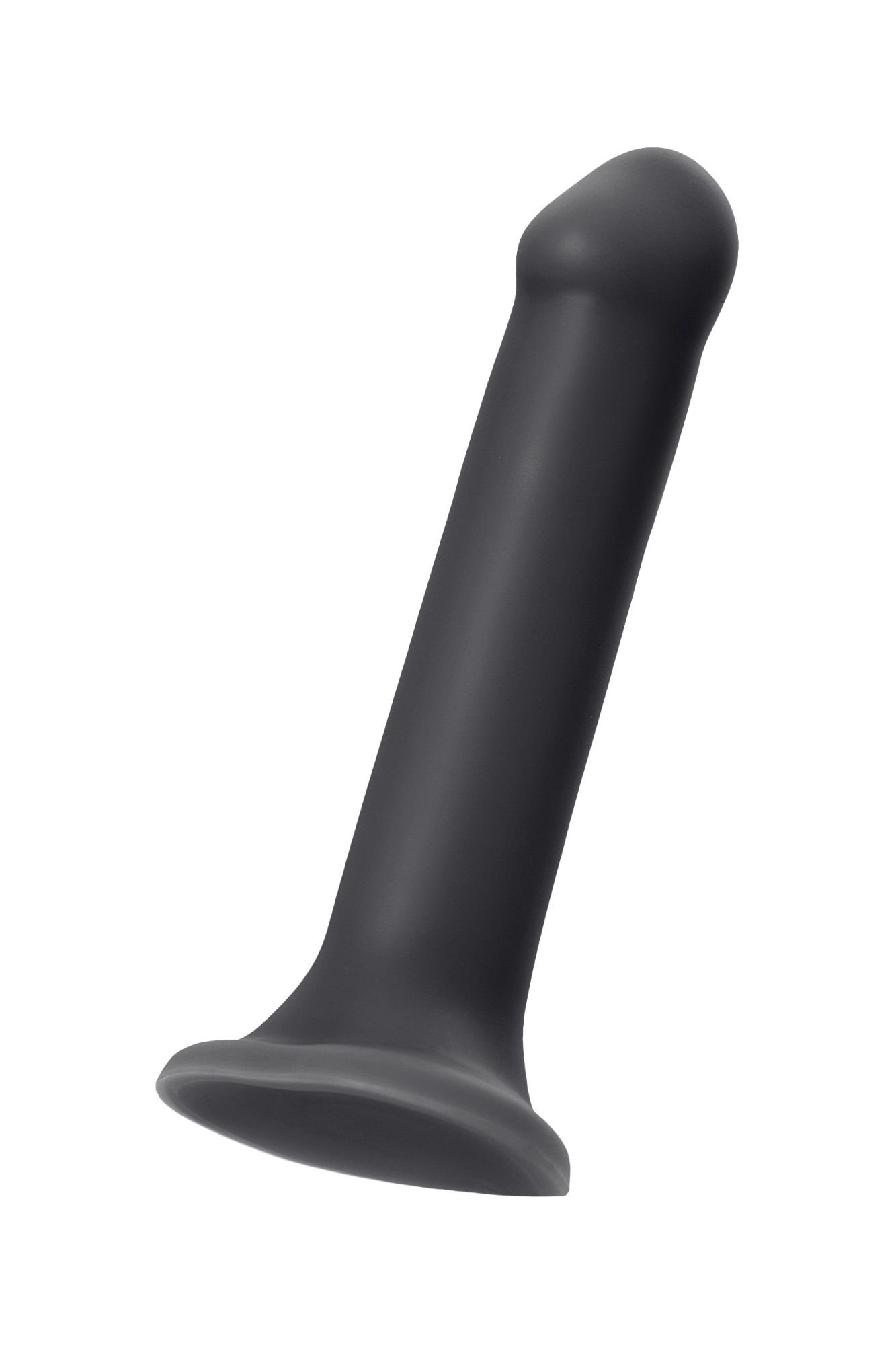 ремневой нереалистичный страпон на присоске strap-on-me, xl, силикон, черный, 20 см в Севастополе