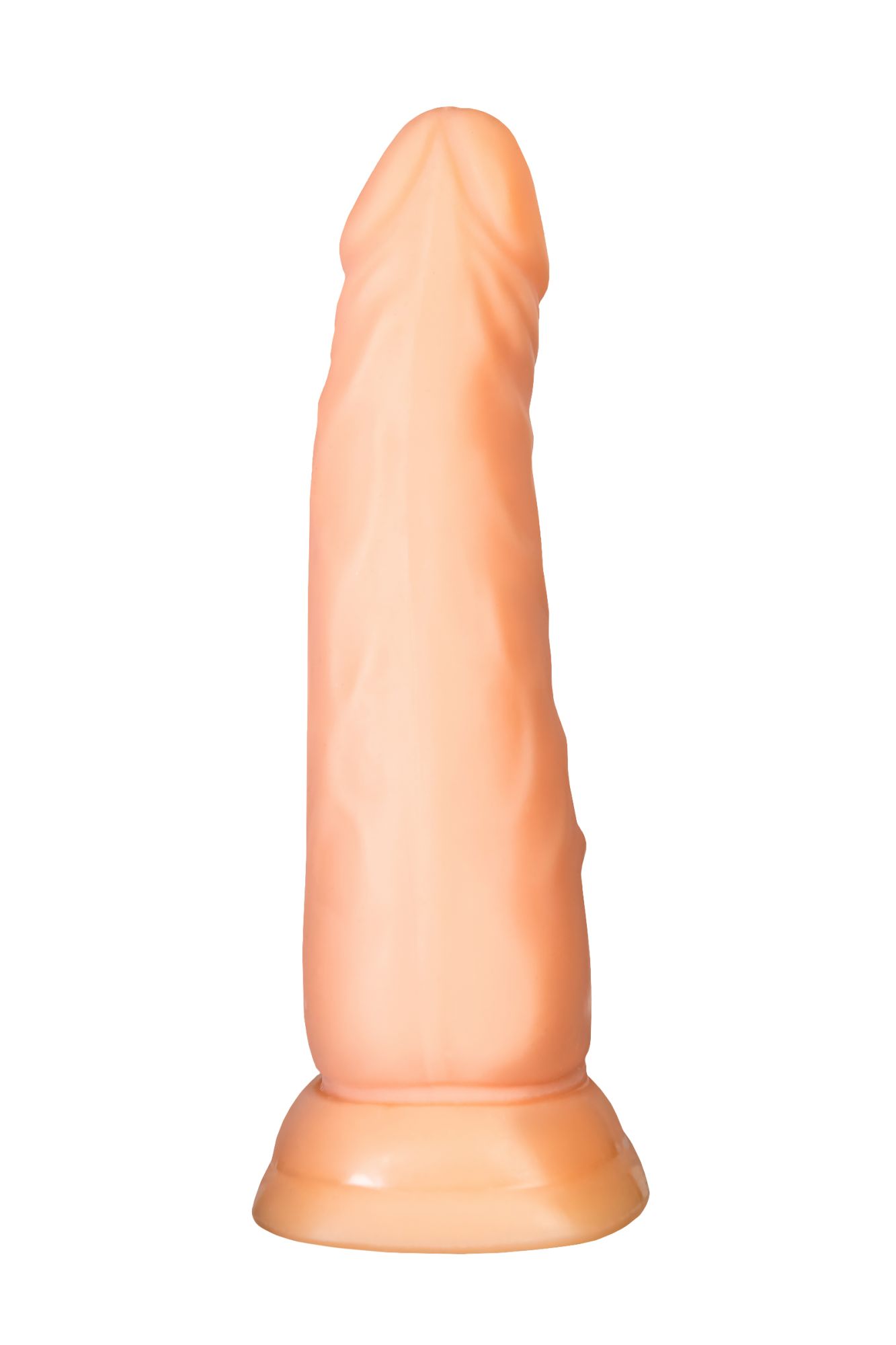 реалистичный фаллоимитатор a-toys by toyfa, tpe, телесный, 18 см в Севастополе