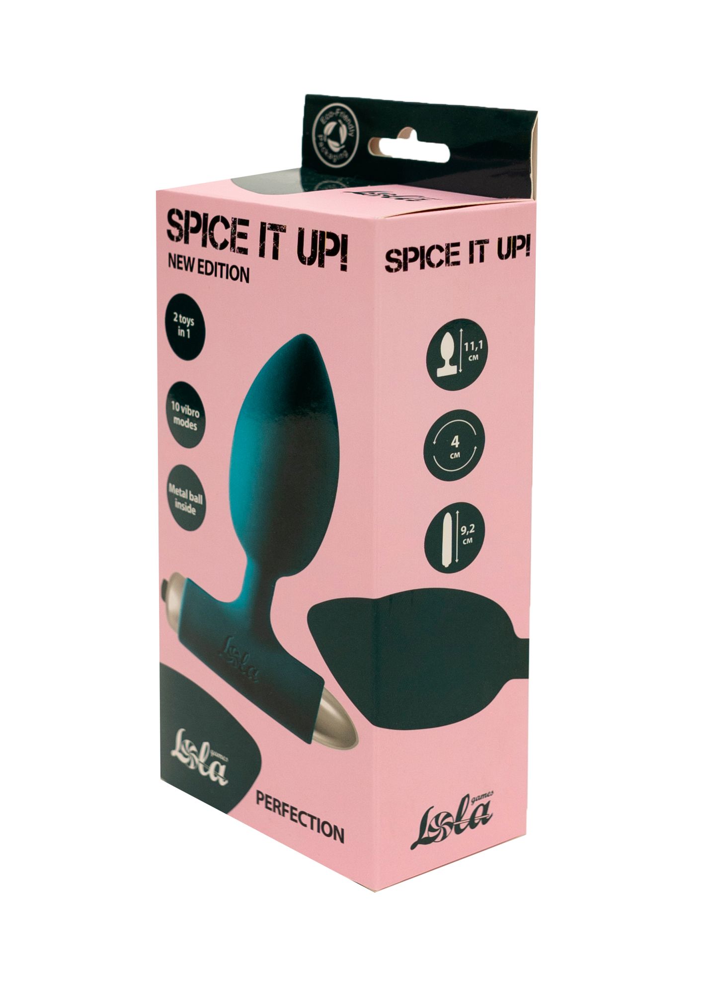 анальная пробка с вибрацией spice it up new edition perfection dark green 8014-02lola в Севастополе
