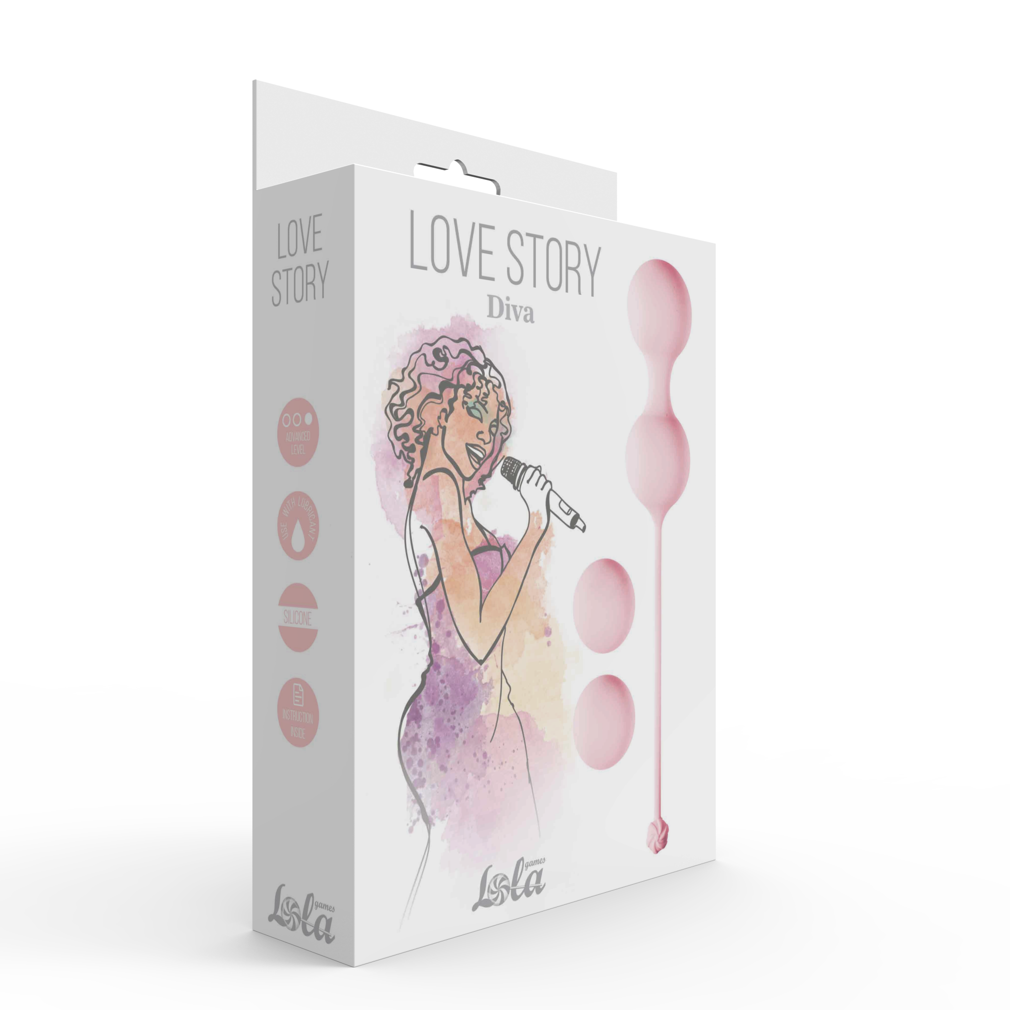 набор вагинальных шариков love story diva tea rose 3012-01lola в Севастополе
