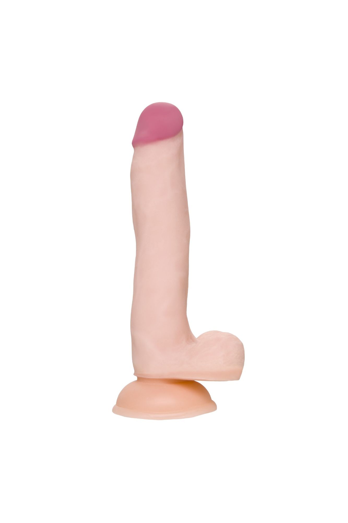 реалистичный гибкий фаллоимитатор a-toys by toyfa minc, tpe, 21 см в Севастополе