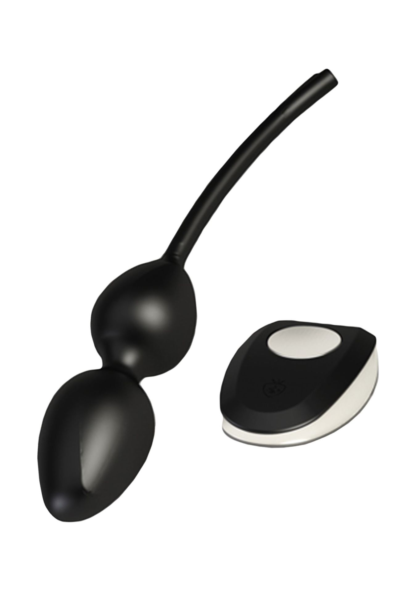 вагинальные шарики mystim jane untamed geisha balls vibe, с вибрацией, силикон, черные в Севастополе