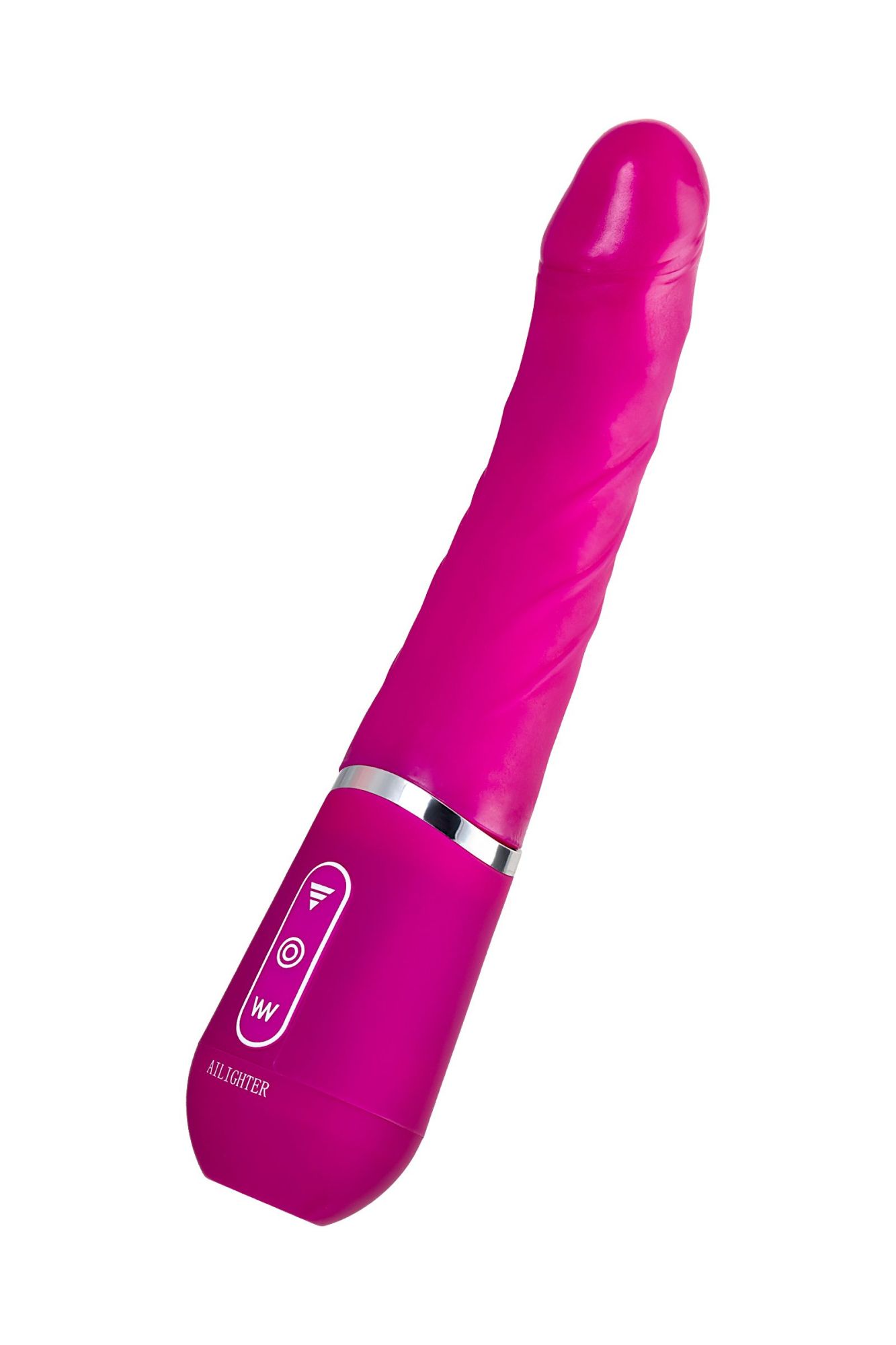 нереалистичный вибратор ailighter smart telescopic lover, tpe, розовый, 27,1 см. в Севастополе