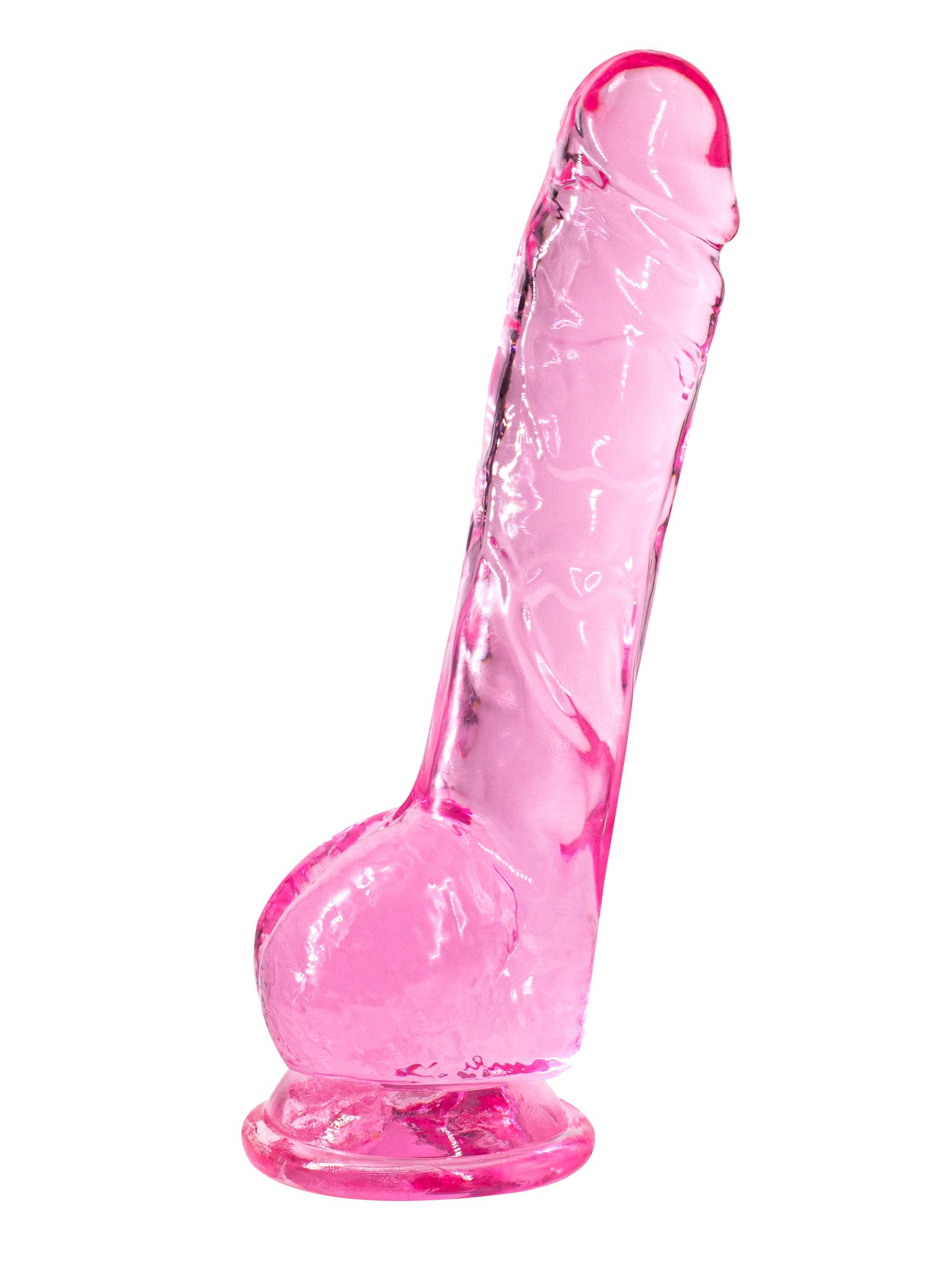 прозрачный дилдо intergalactic luminous pink 7086-01lola в Севастополе