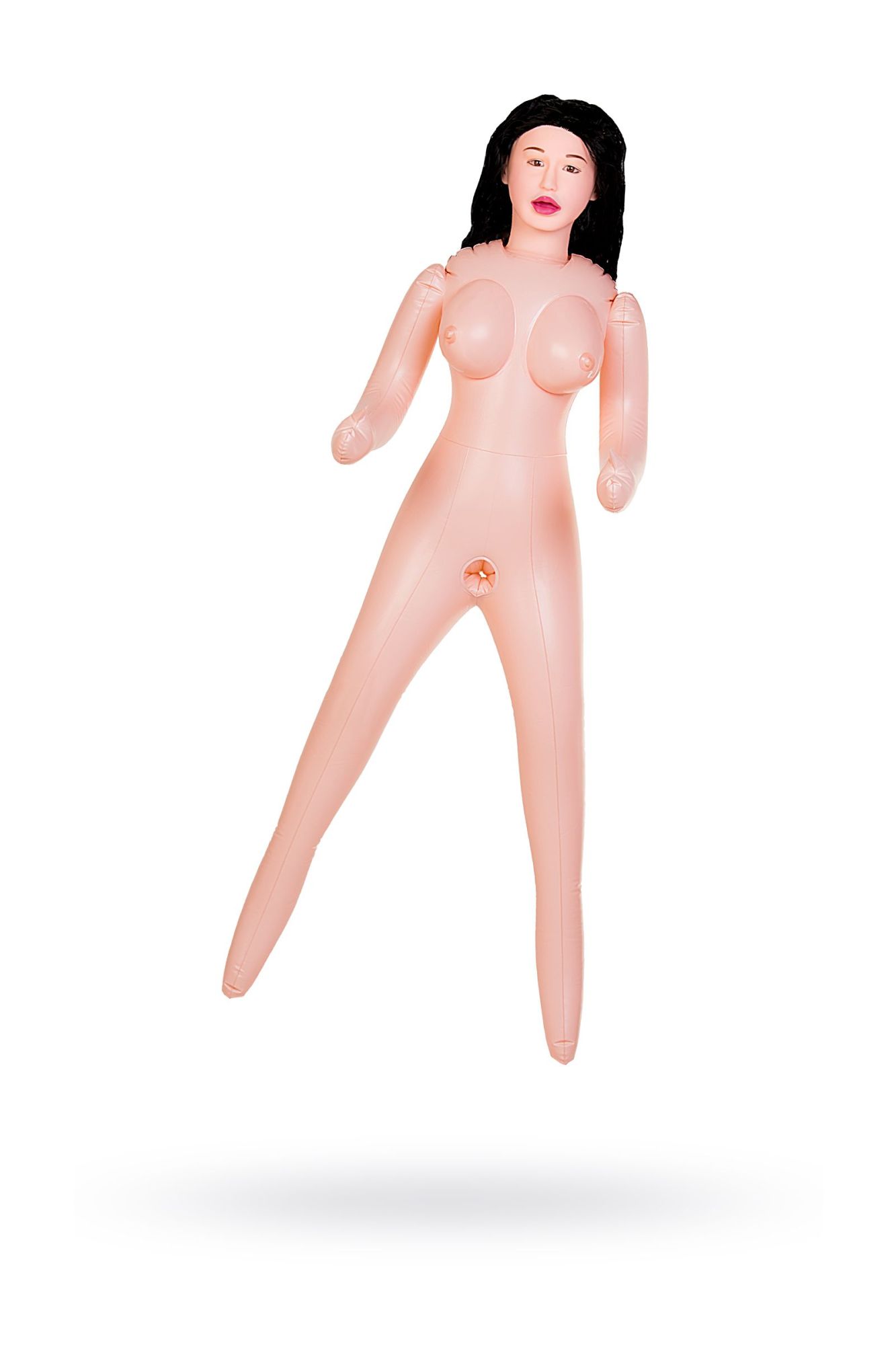 кукла надувная dolls-x by toyfa cop samantha реалистичная голова,брюнетка, с тремя отверстиями в Севастополе