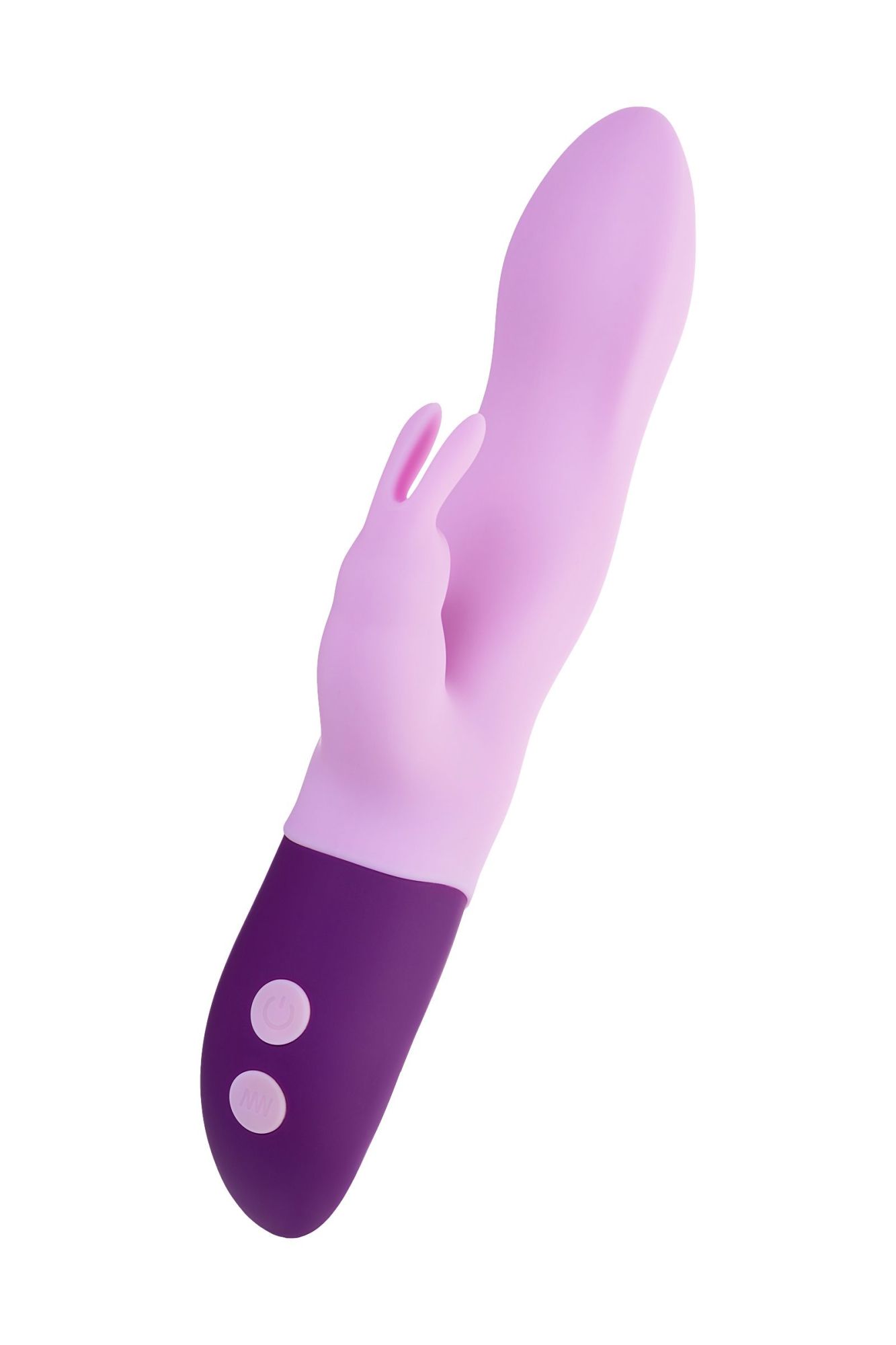 нереалистичный вибратор love to love hello rabbit, силикон, фиолетовый, 24,5 см. в Севастополе