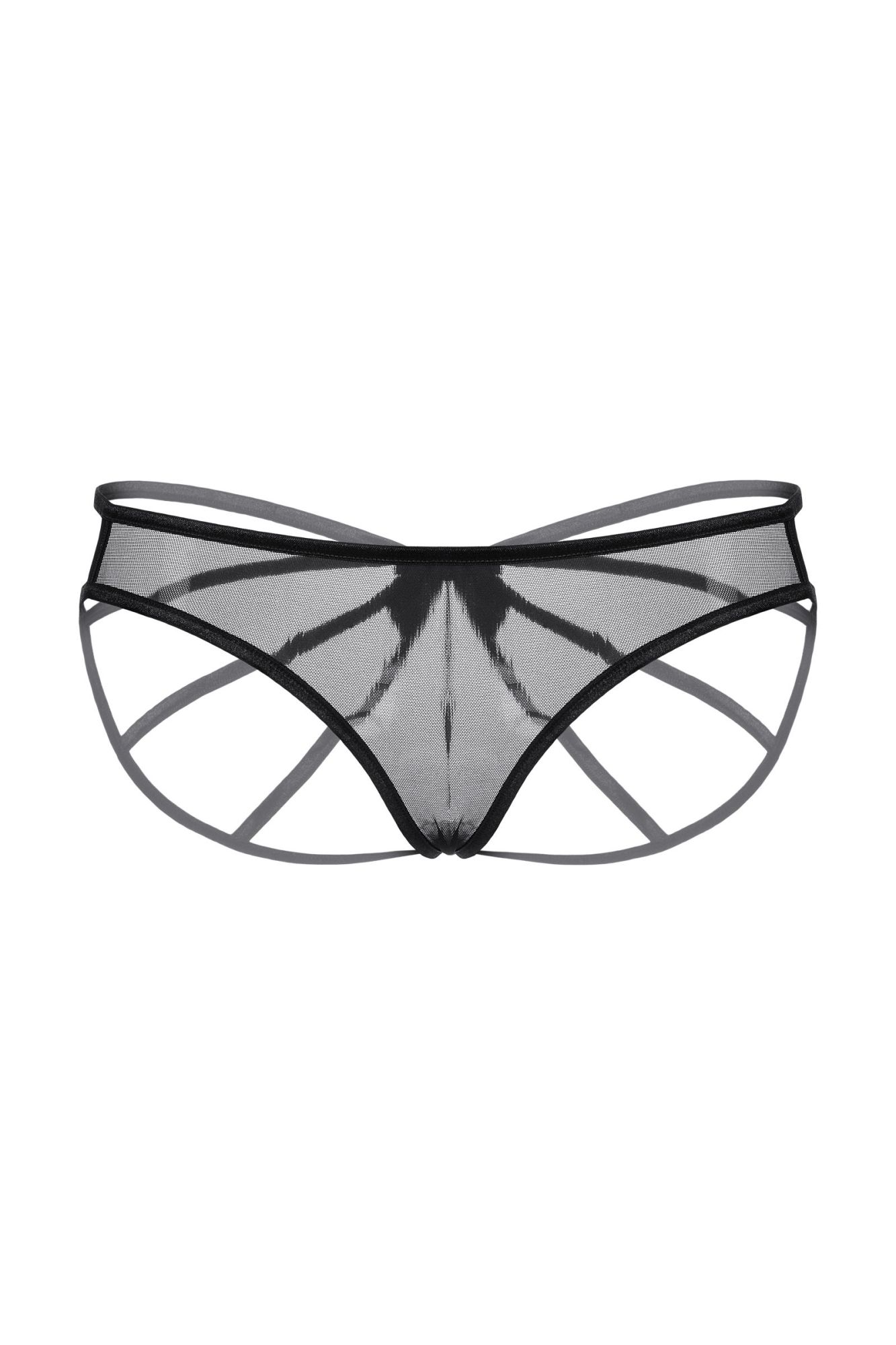 Эротическое трусики- бабочка softline collection, черный, s/l в Севастополе
