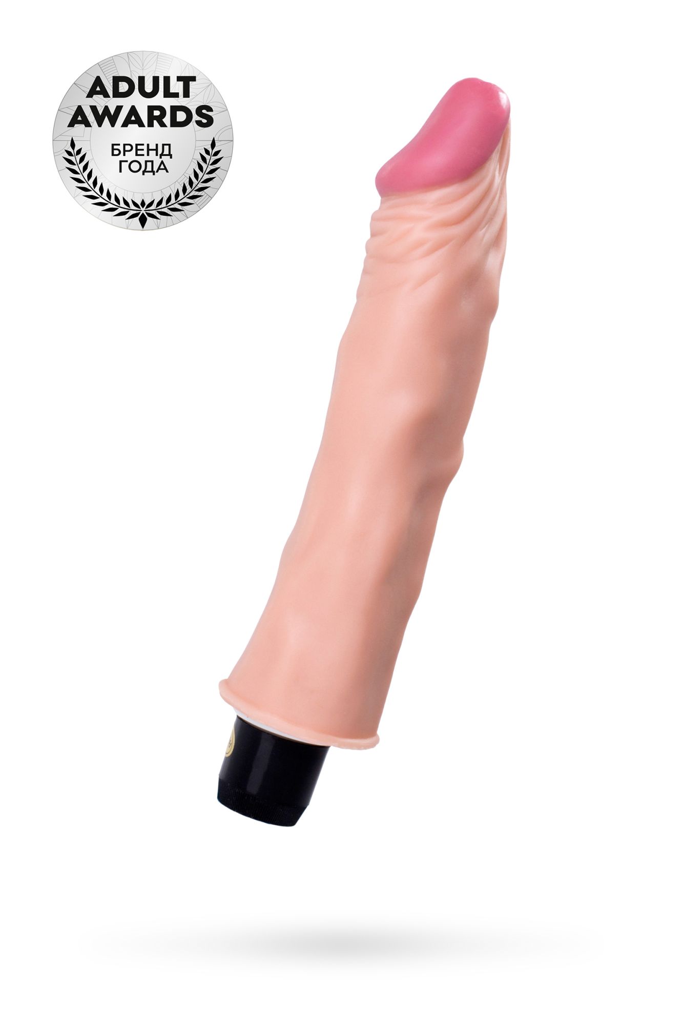 реалистичный вибратор toyfa  a-toys, pvc, телесный, 21 см в Севастополе