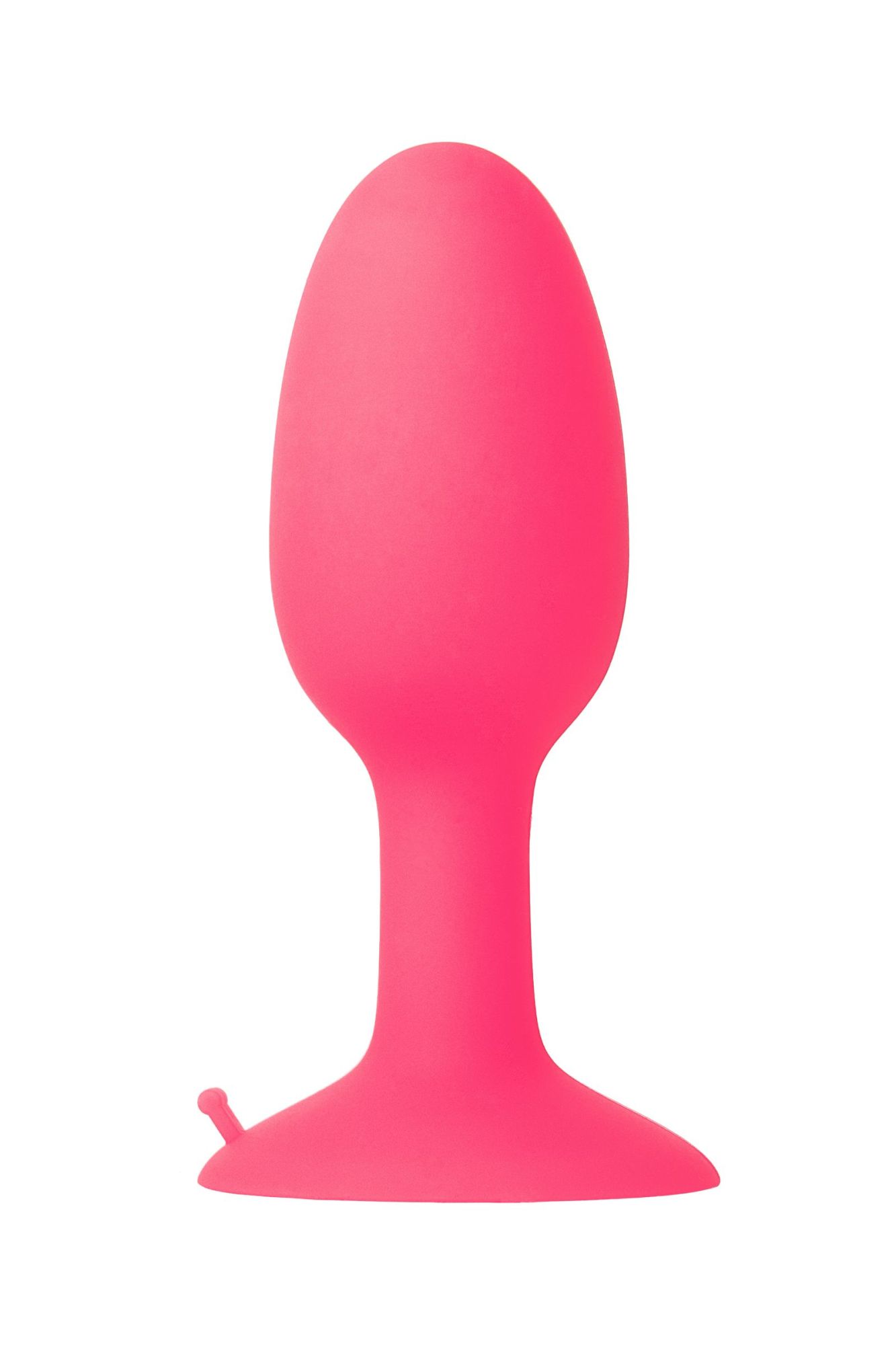 анальная втулка toyfa popo pleasure, со стальным шариком внутри, силикон, розовая, 10,5 см в Севастополе
