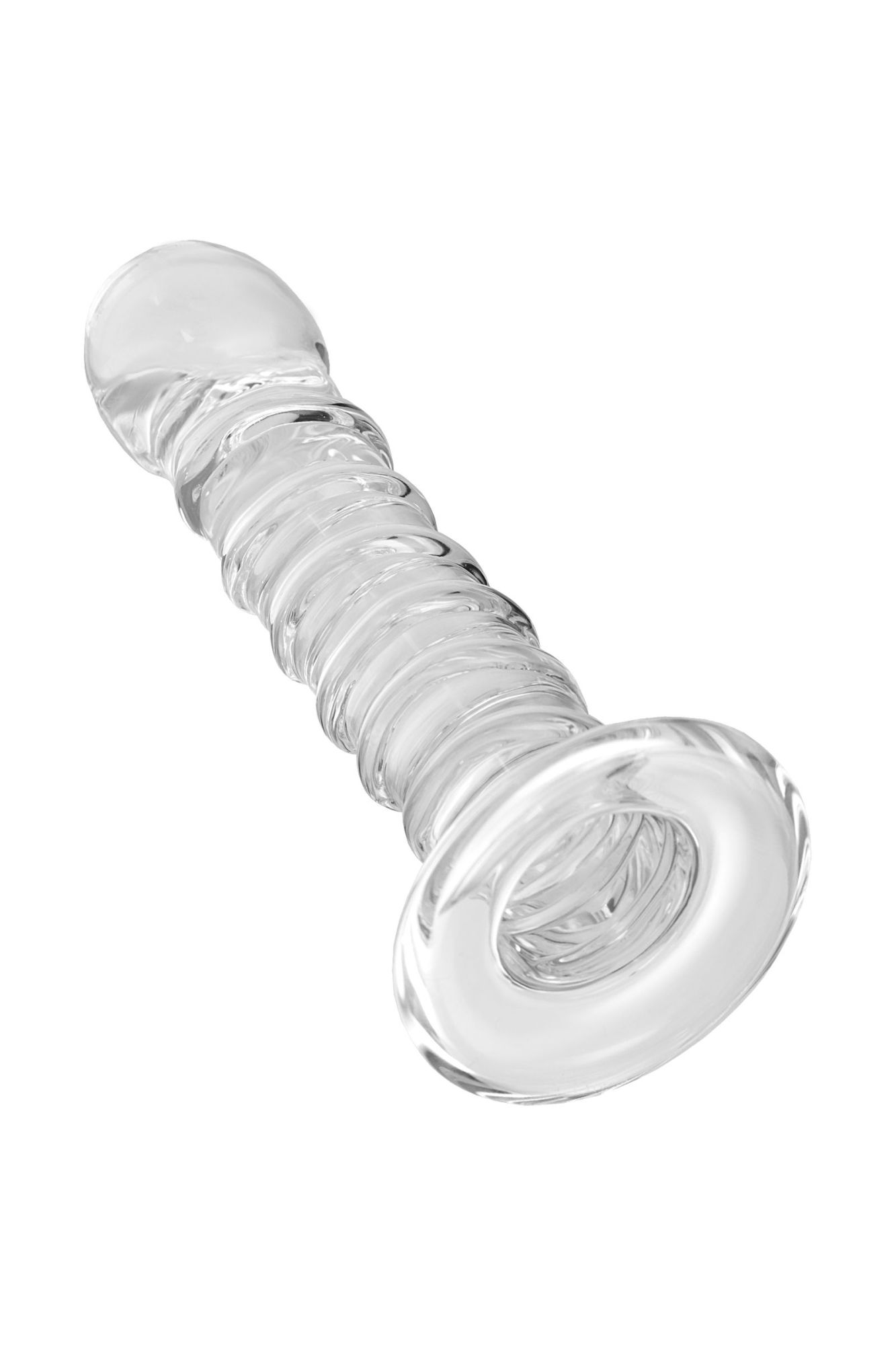 нереалистичный фаллоимитатор sexus glass, стекло, прозрачный, 16 см в Севастополе
