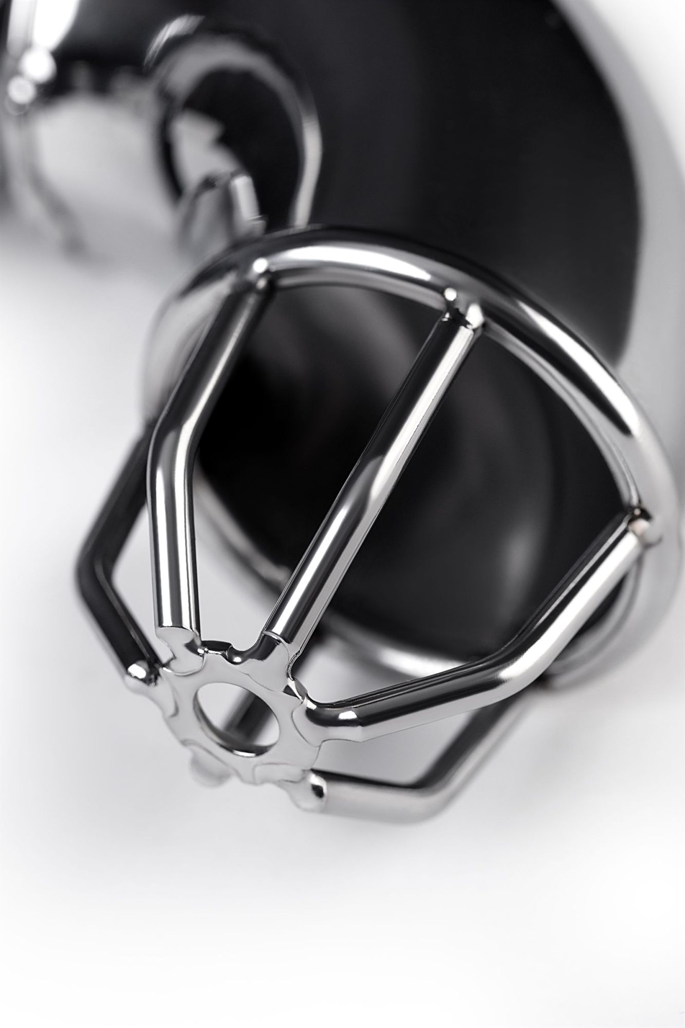 пояс верности мужской toyfa metal с открытой головкой, серебряный, 13 см в Севастополе