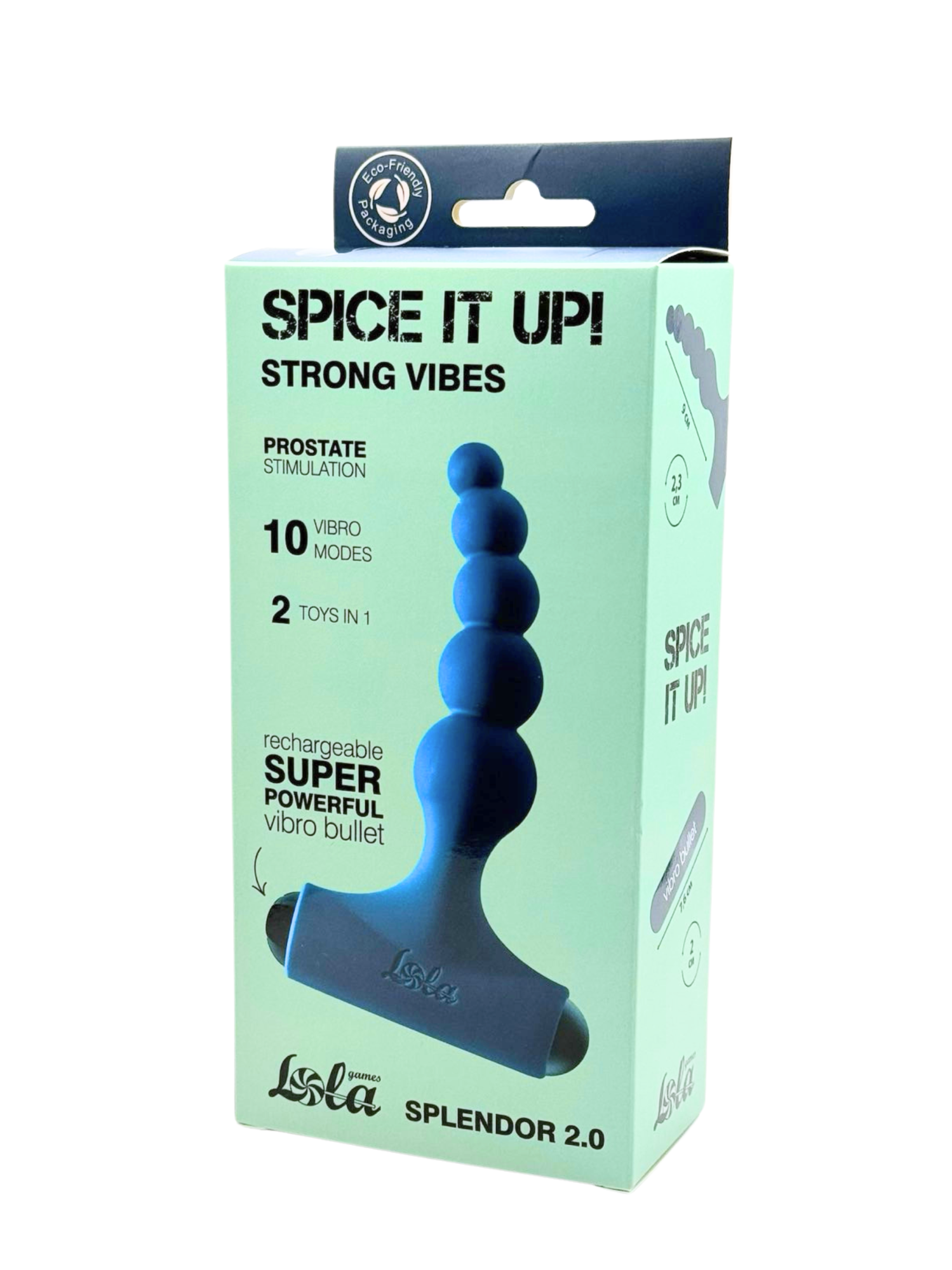 анальная пробка с перезаряжаемой вибропулей spice it up splendor 2.0 8017-05lola в Севастополе