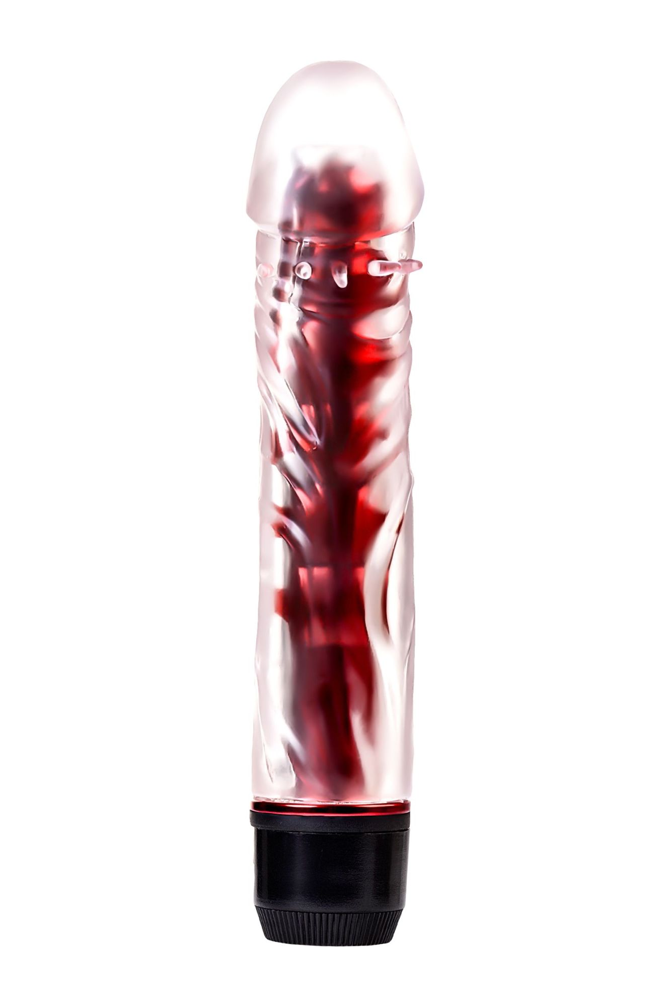 вибратор toyfa trio vibe, tpe, красный, 15,5см в Севастополе
