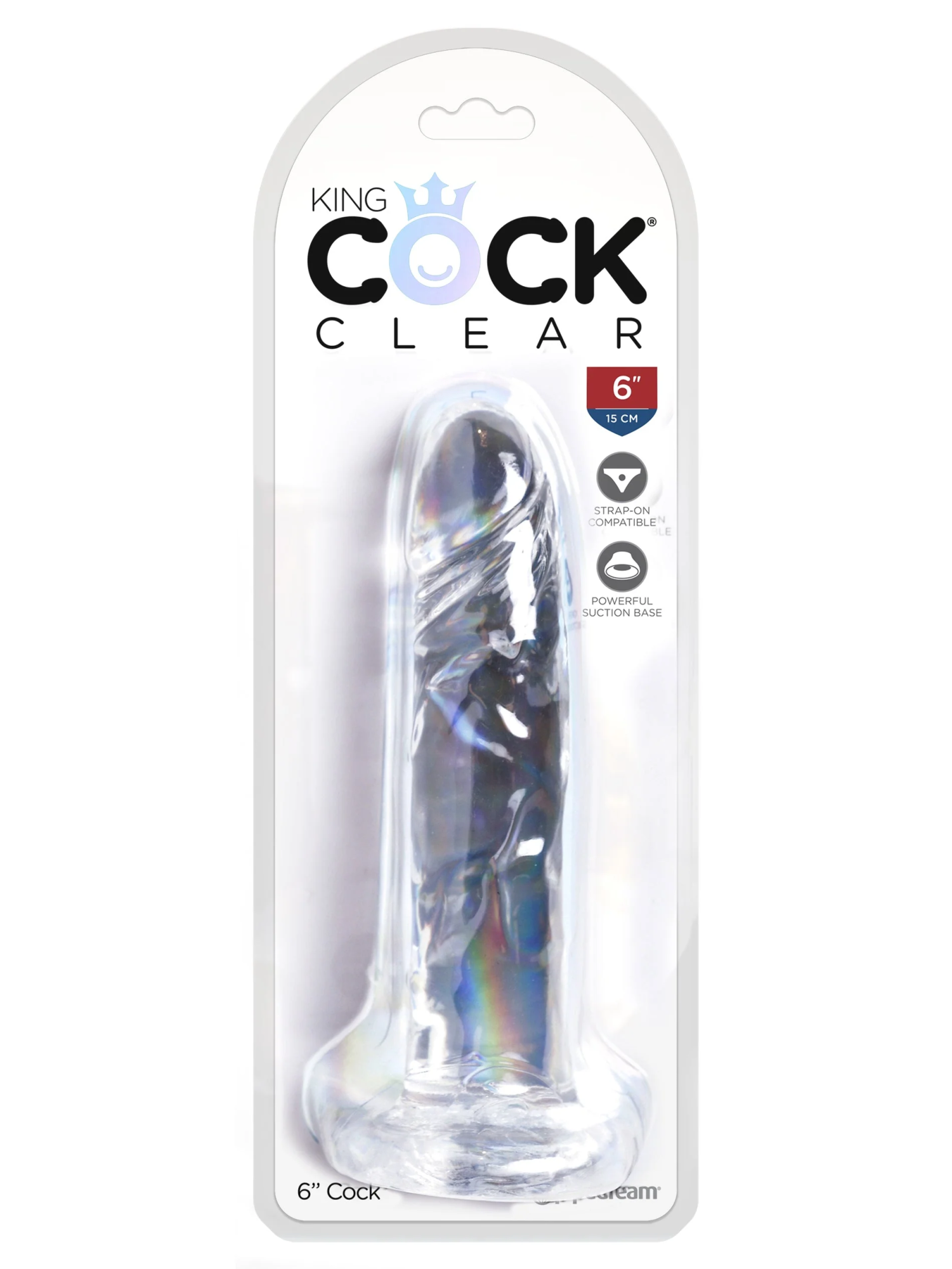 фаллоимитатор king cock clear 6" cock pipedream 575320pd в Севастополе