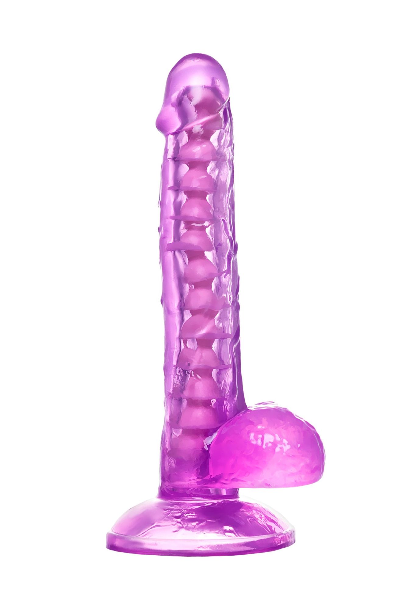 реалистичный фаллоимитатор a-toys by toyfa celiam, tpe, фиолетовый, 20,5 см в Севастополе