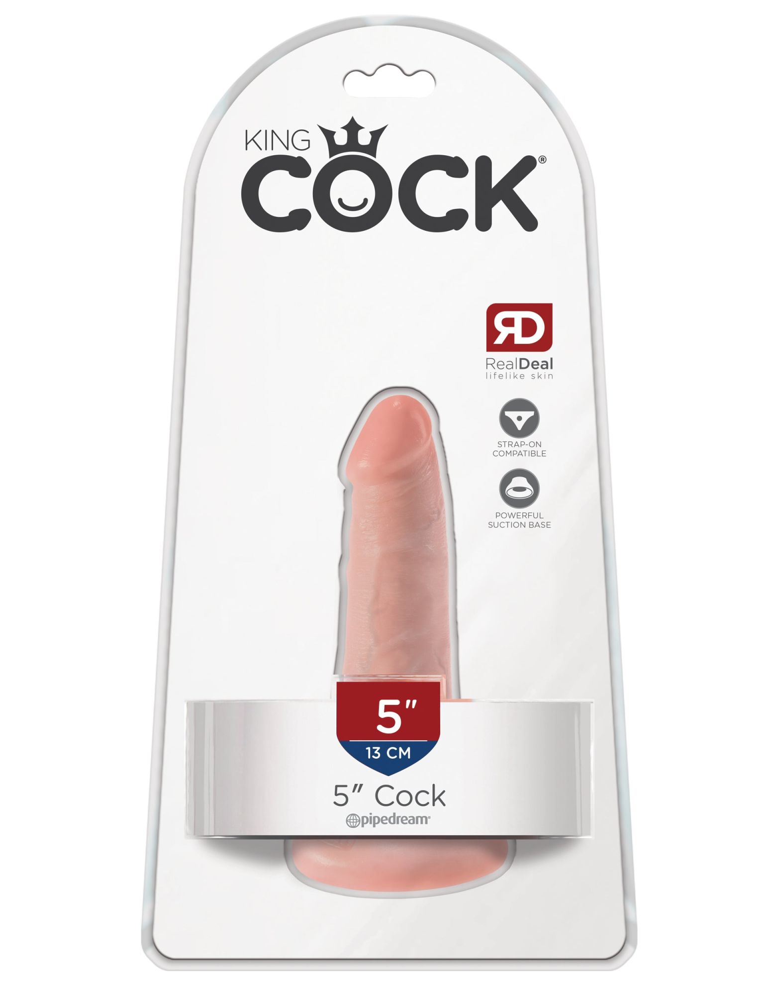 фаллоимитатор king cock 5" - flesh pipedream 553021pd в Севастополе