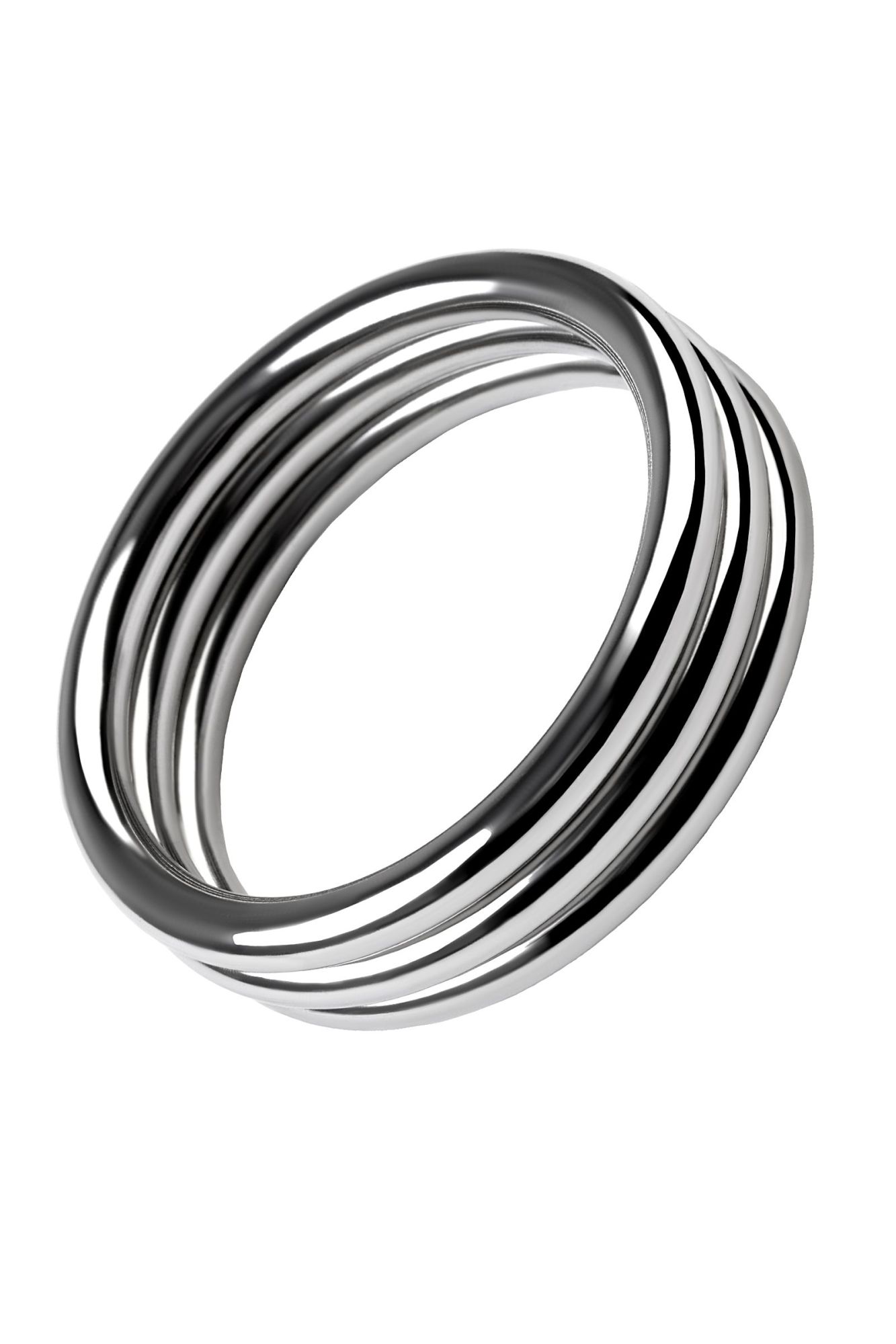 кольцо на пенис toyfa metal, серебряное, ø 4,8 см в Севастополе