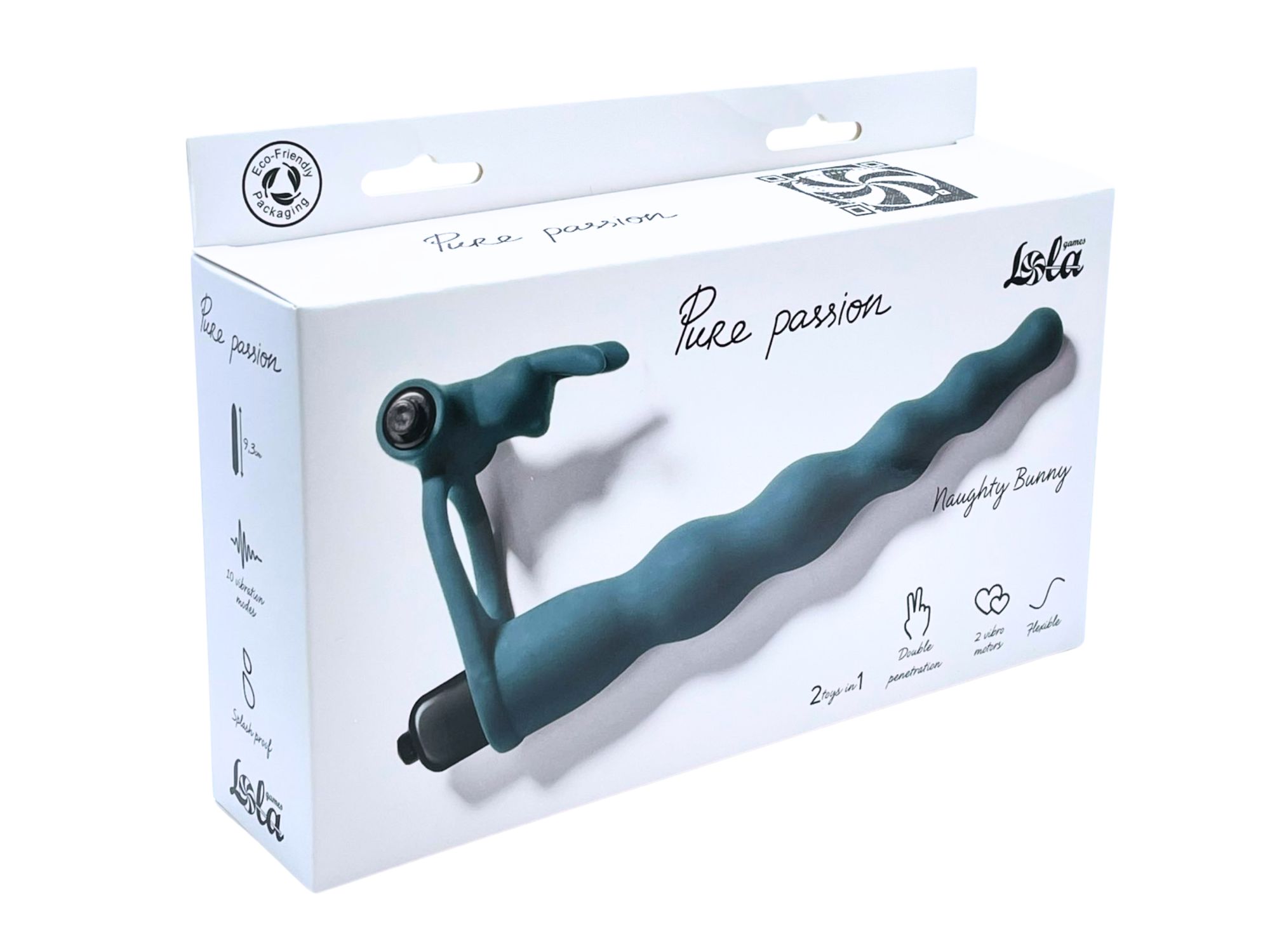 вибронасадка для двойного проникновения pure passion bunny green 1202-03lola в Севастополе