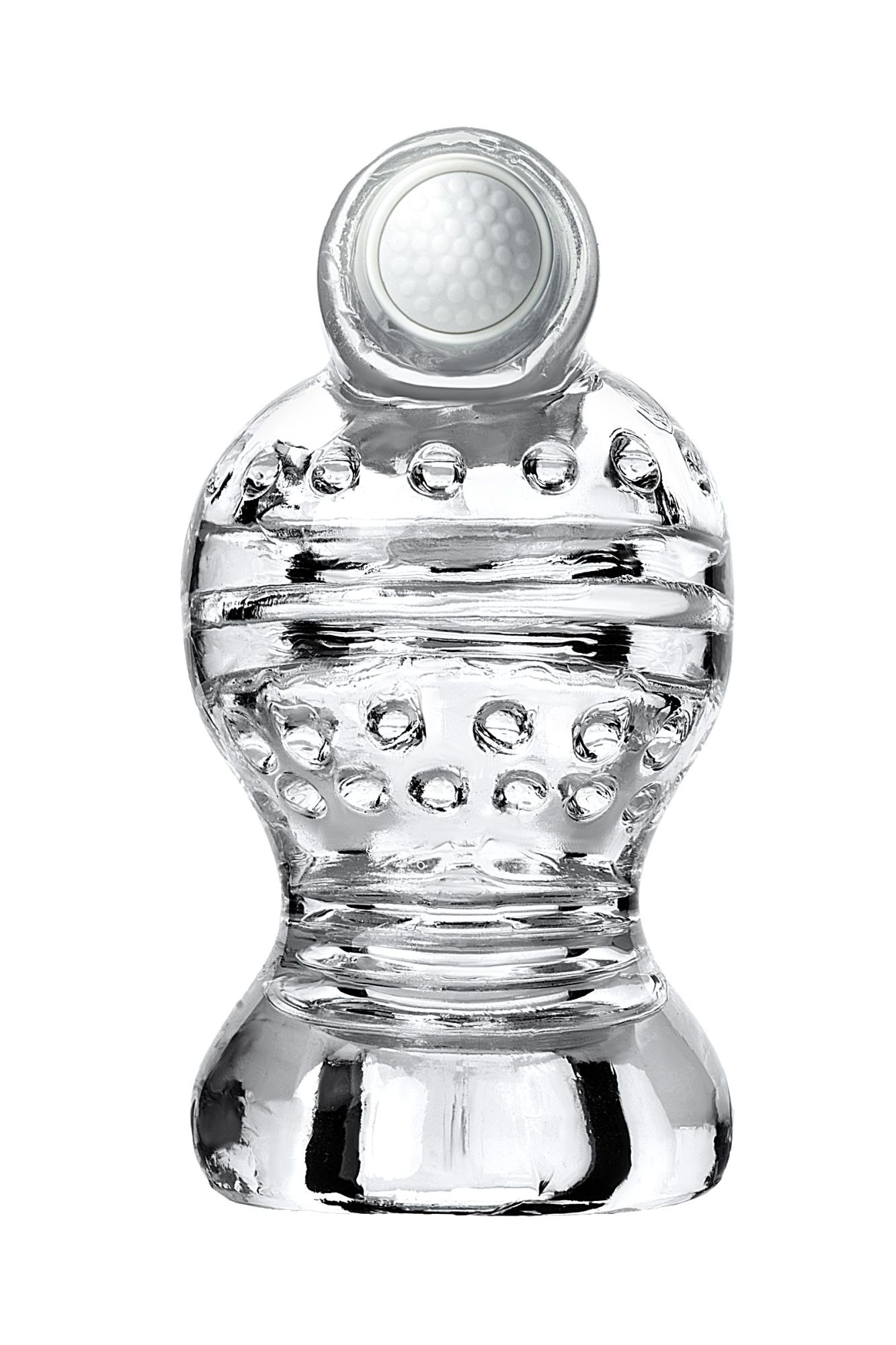 мастурбатор нереалистичный lingam by toyfa  shakti, tpe, прозрачный, 9 см в Севастополе