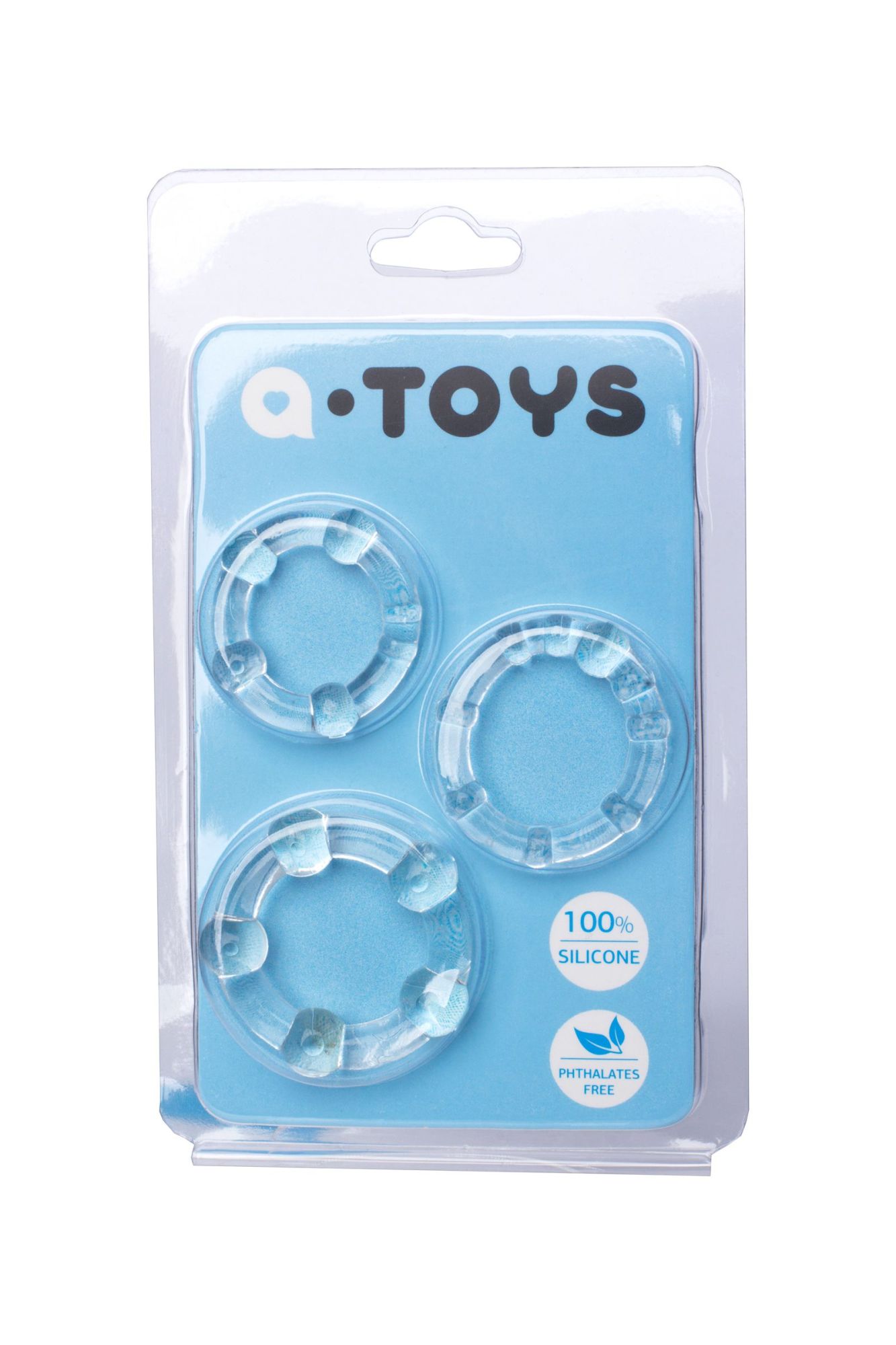 набор колец toyfa a-toys, силикон, прозрачный в Севастополе