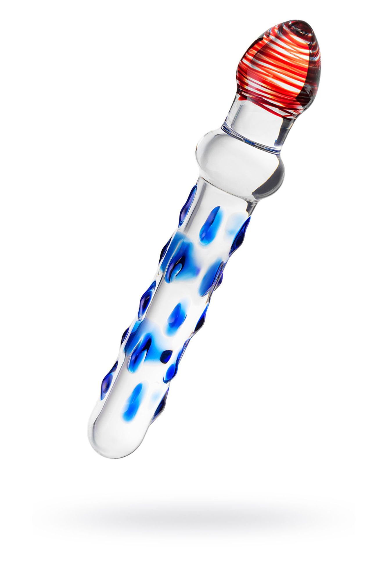 двусторонний фаллоимитатор sexus glass, стекло, прозрачный, 20 см в Севастополе