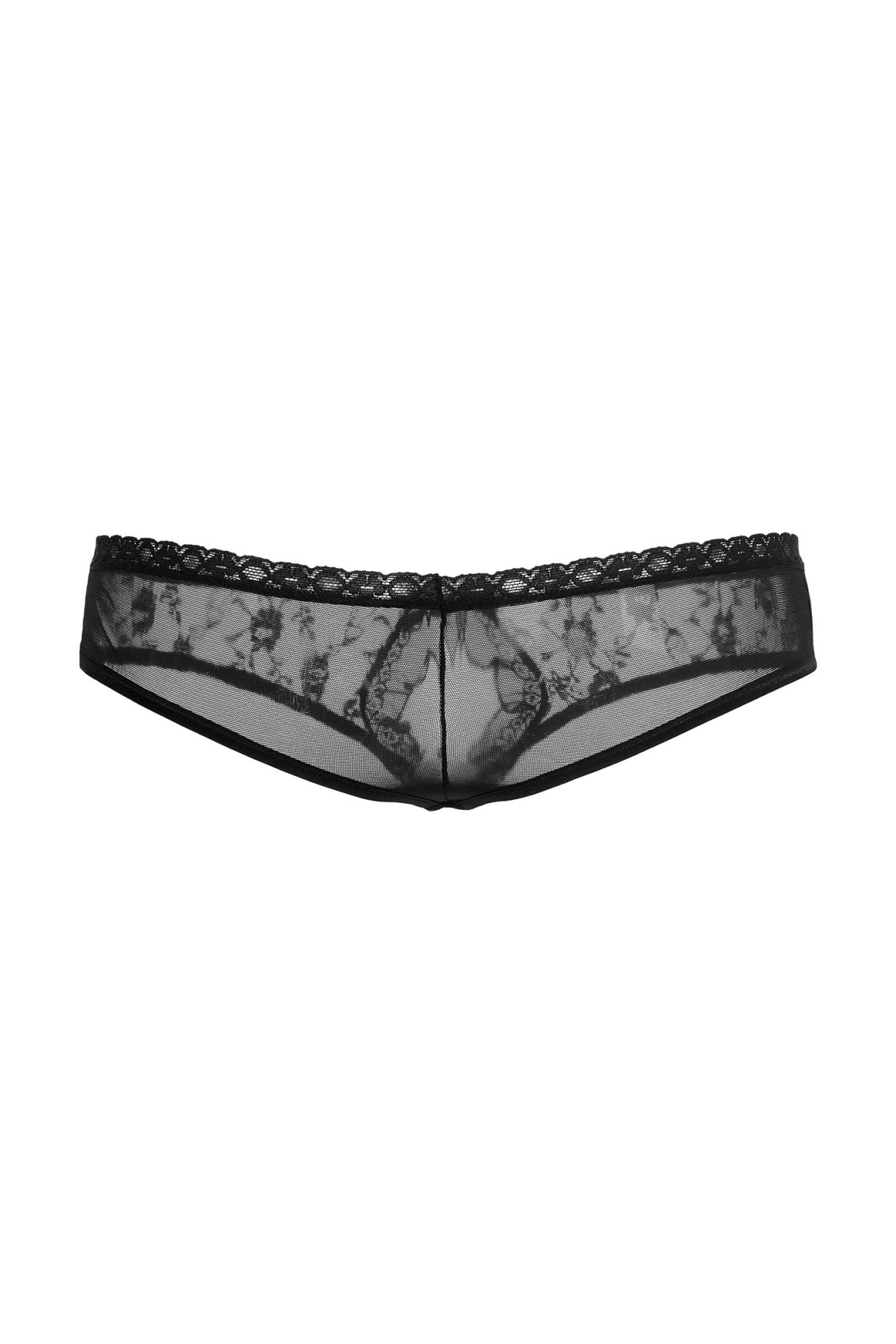 Эротическое трусики кружевные открытые softline collection, черный, s/m в Севастополе