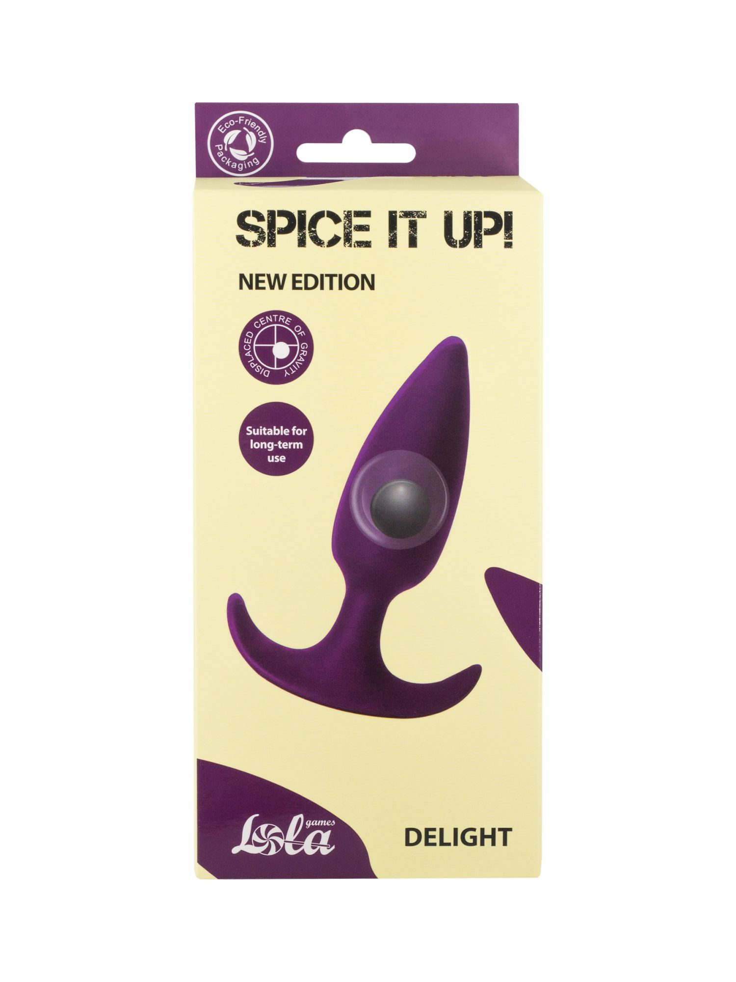пробка со смещенным центром тяжести spice it up delight ultraviolet 8010-04lola в Севастополе