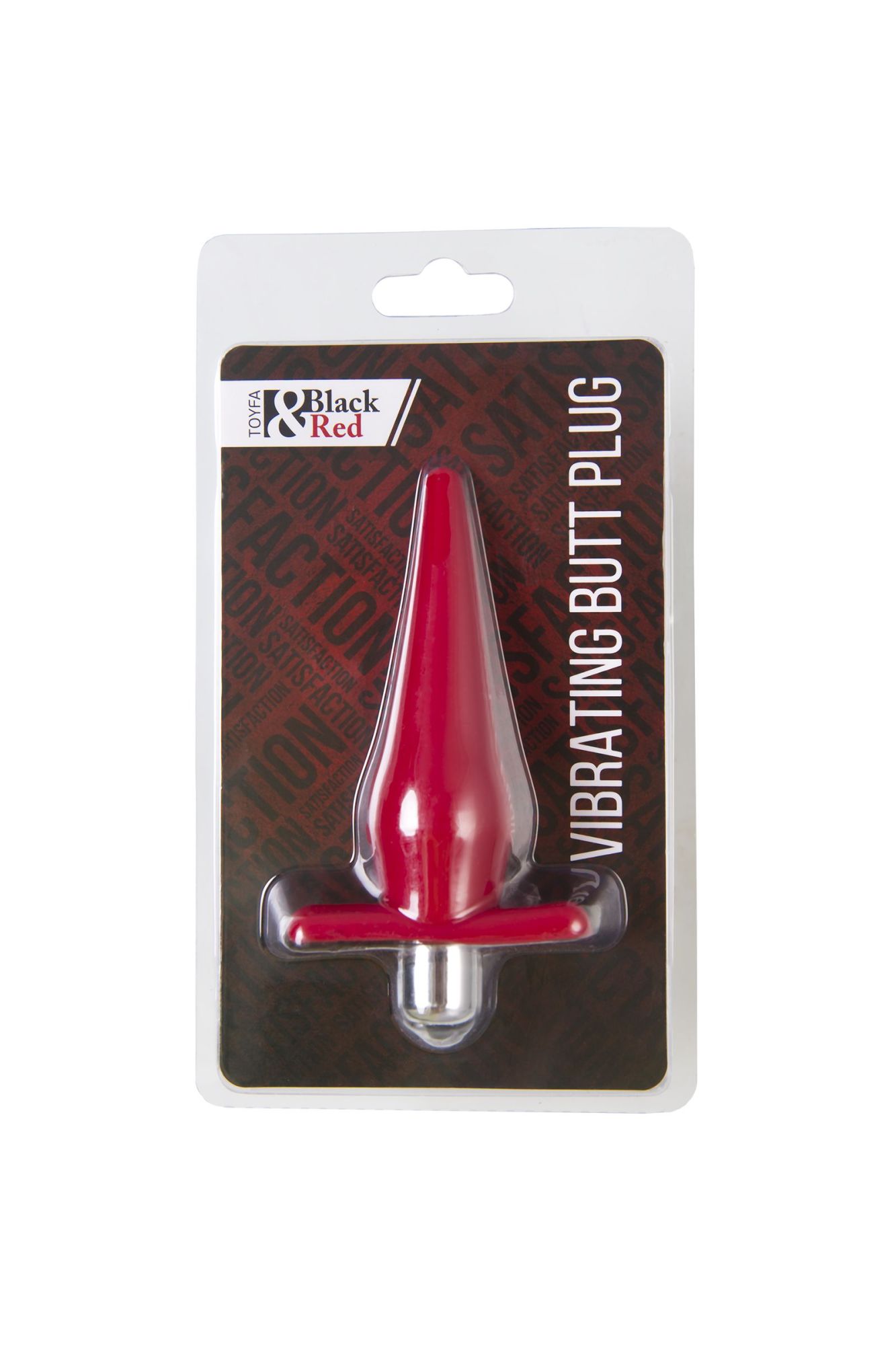 анальная втулка black&red by toyfa, tpe, красный, 12,7 см, ø 3 см в Севастополе