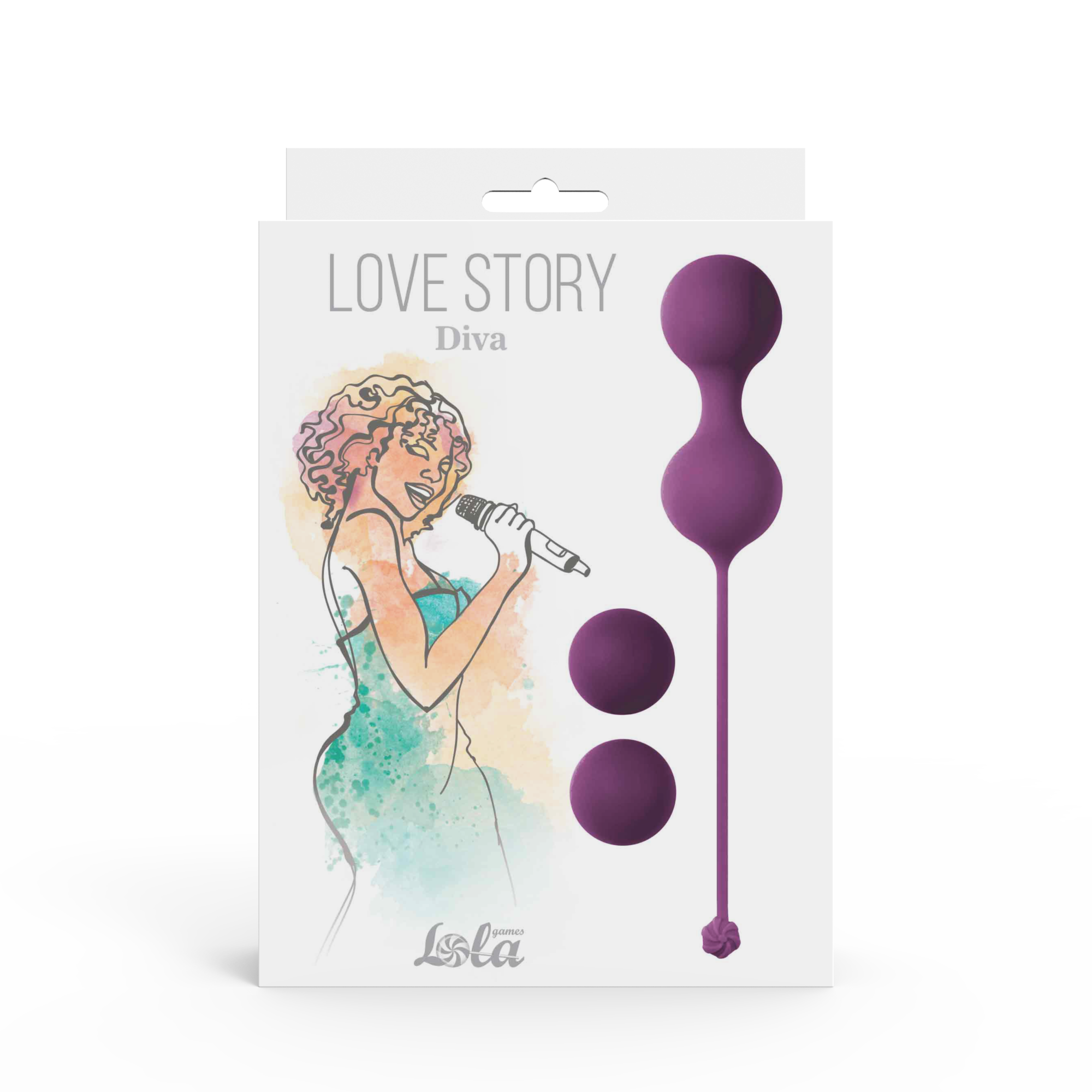 набор вагинальных шариков love story diva lavender sunset 3012-03lola в Севастополе