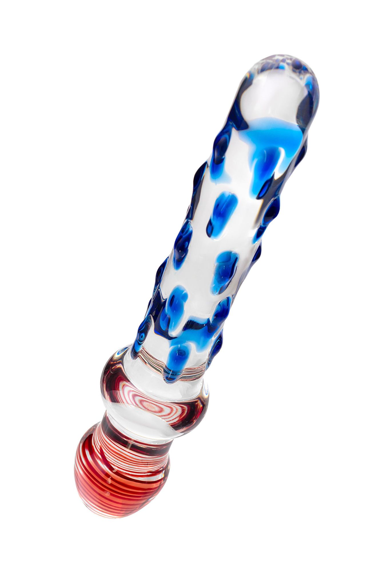 двусторонний фаллоимитатор sexus glass, стекло, прозрачный, 20 см в Севастополе