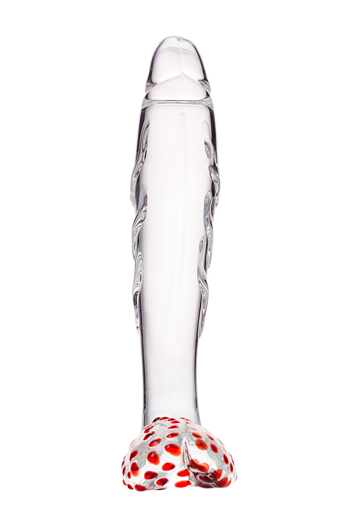 нереалистичный фаллоимитатор sexus glass, стекло, прозрачный, 17,5 см в Севастополе