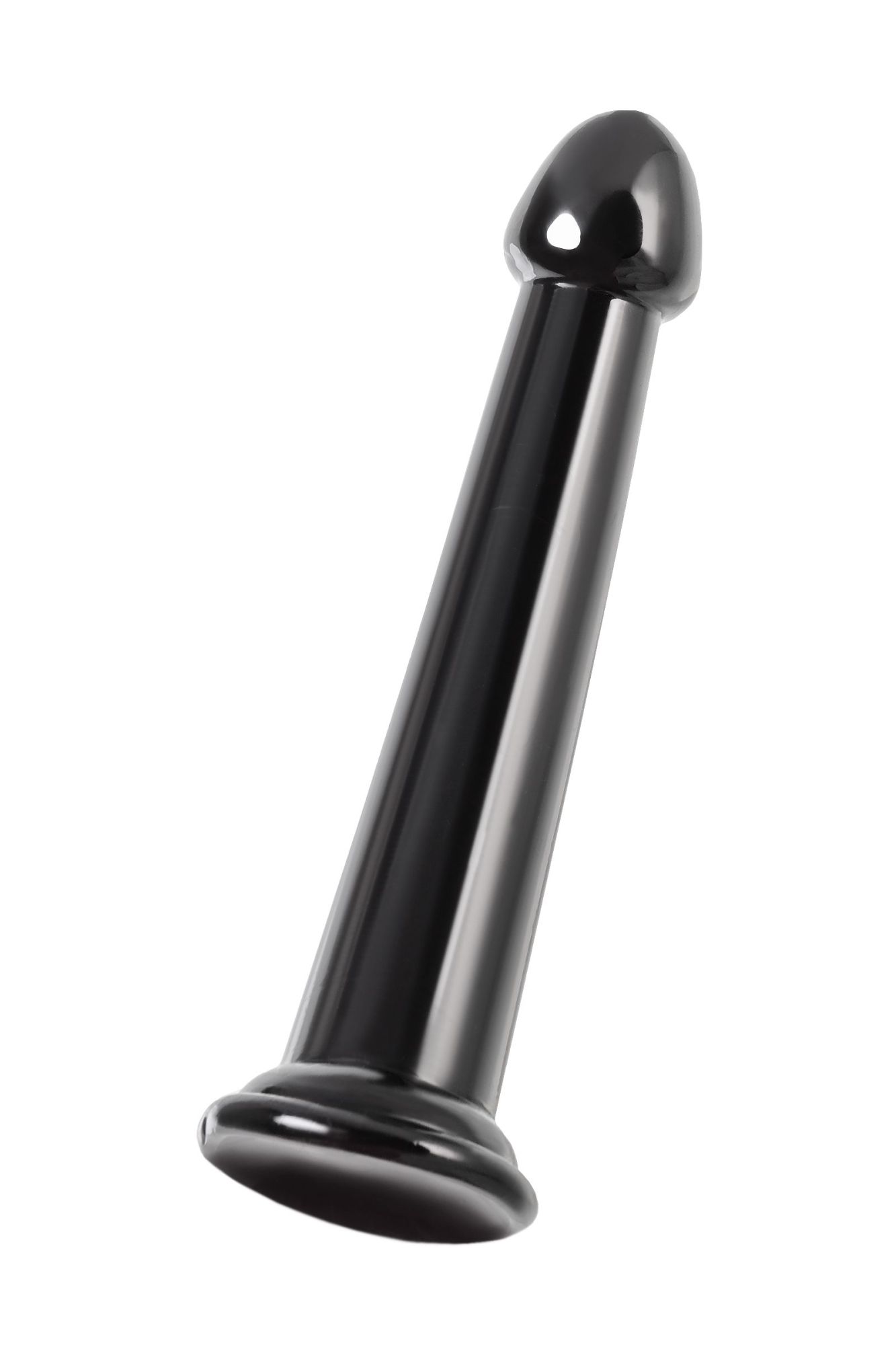 нереалистичный фаллоимитатор jelly dildo l toyfa basic, tpe, чёрный, 20 см в Севастополе