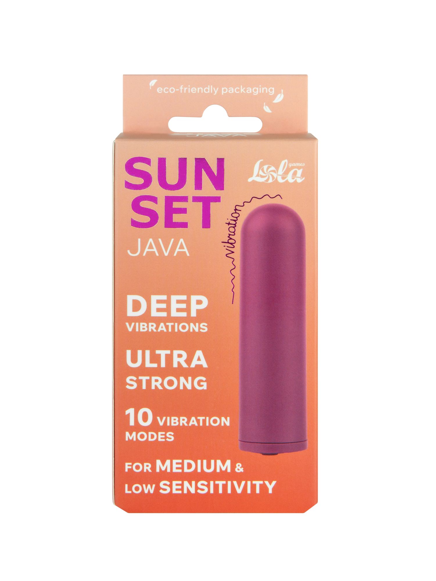 перезаряжаемая вибропуля java sunset purple 9705-04lola в Севастополе
