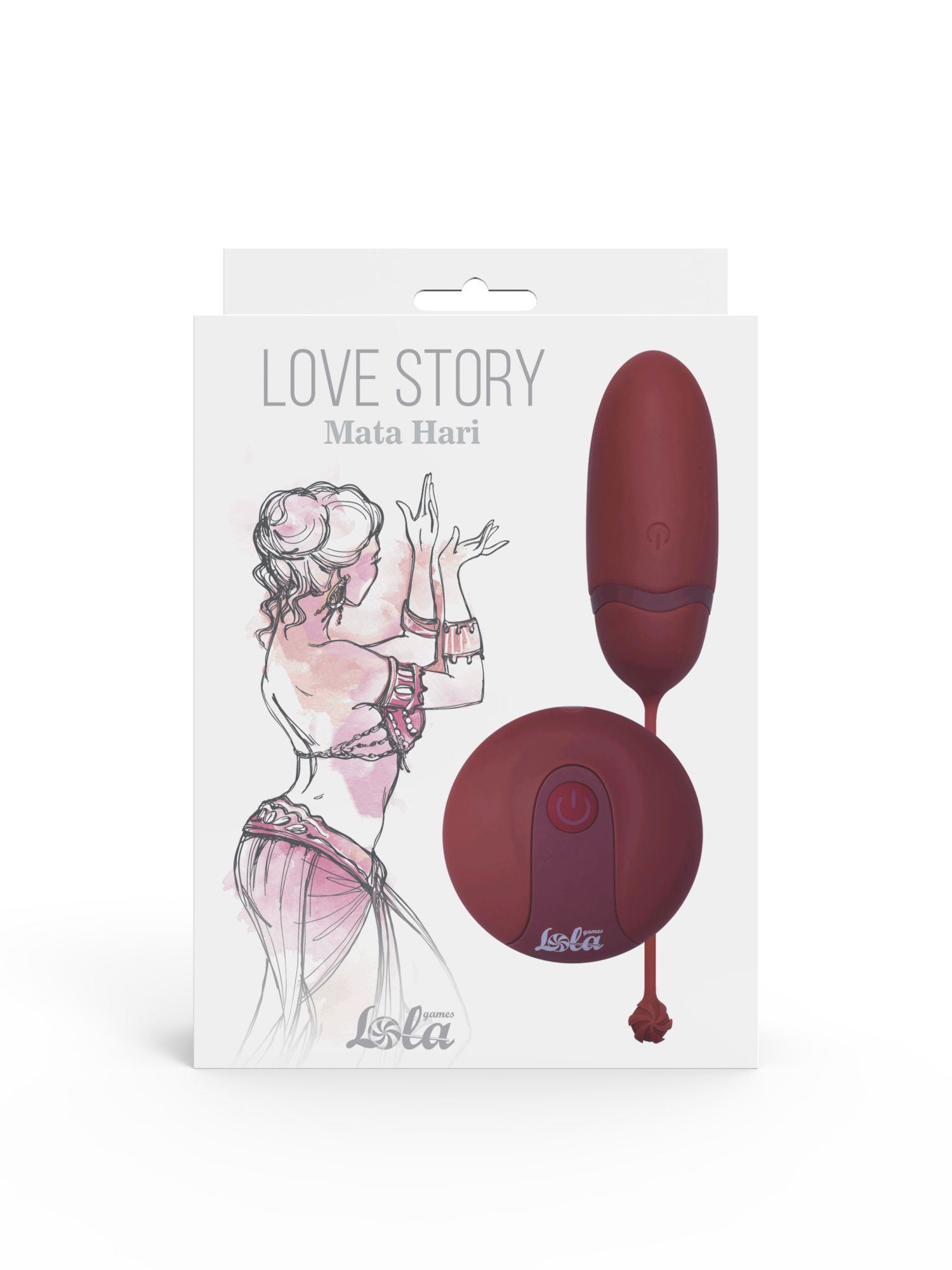 виброяйцо на пульте управления love story mata hari wine red 1800-03lola в Севастополе