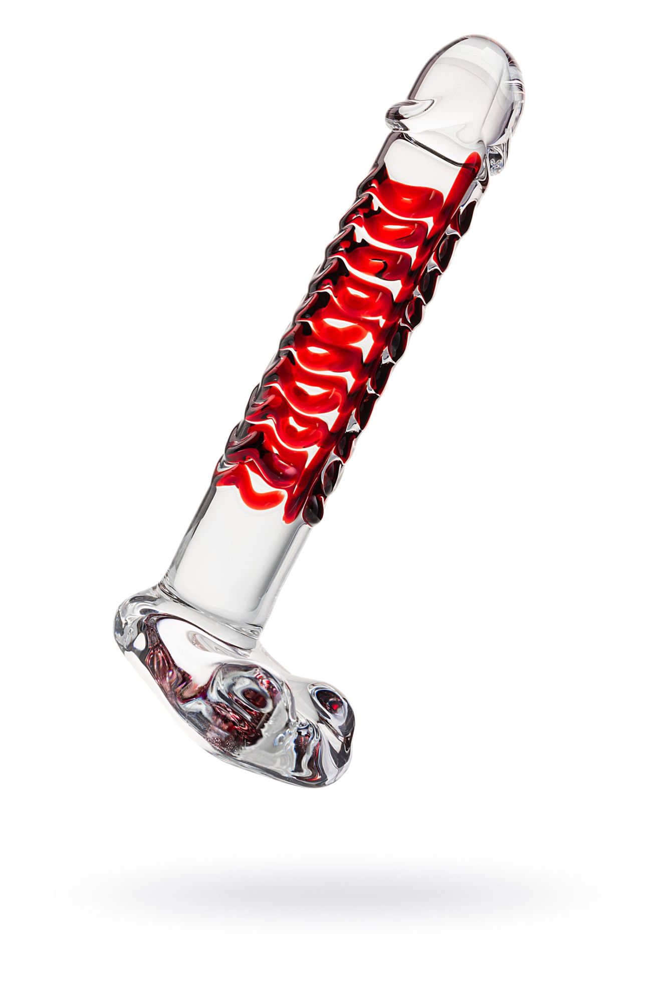 нереалистичный фаллоимитатор sexus glass, стекло, прозрачный, 16 см в Севастополе